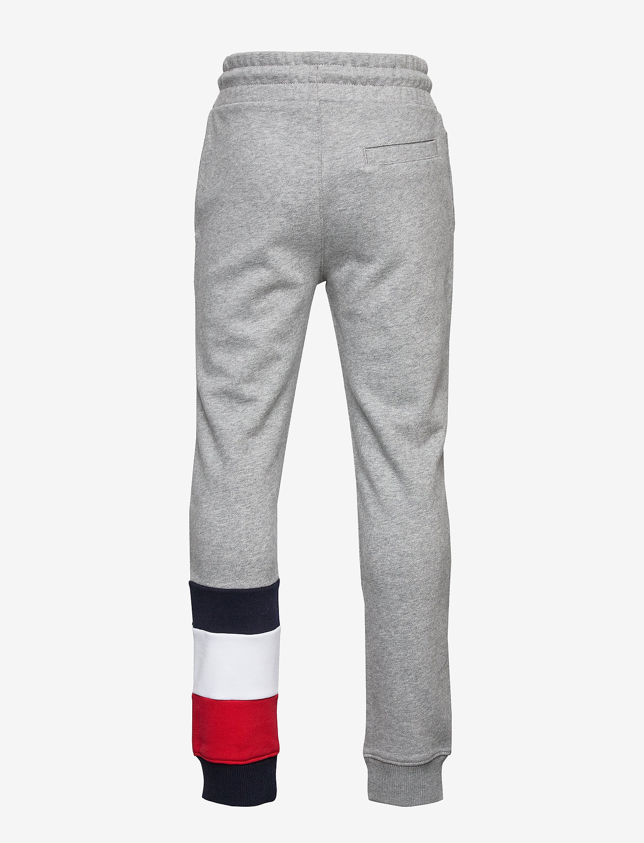 Tommy Hilfiger - GLOBAL STRIPE COLORBLOCK PANTS - mid grey htr - 1