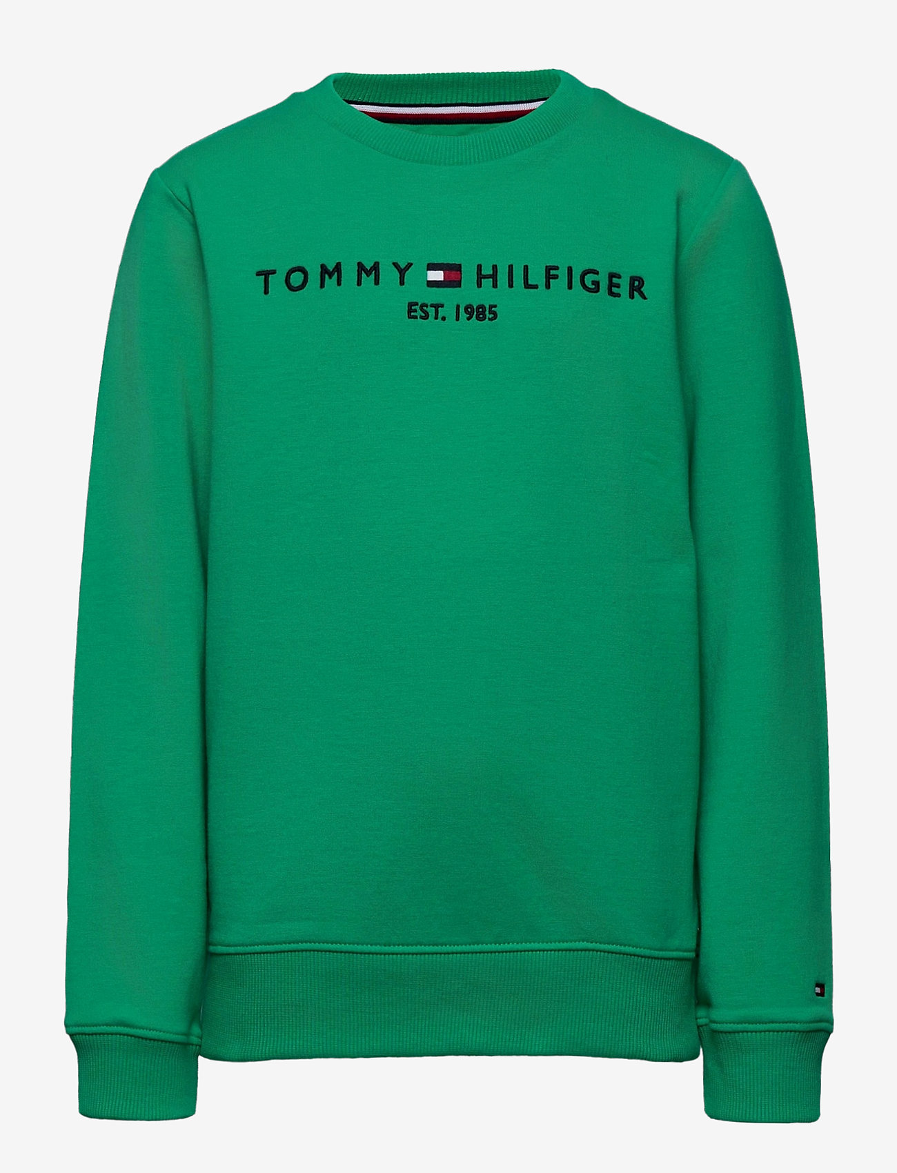 Tommy Hilfiger - ESSENTIAL CN SWEATSHIRT - cosmic green - 0
