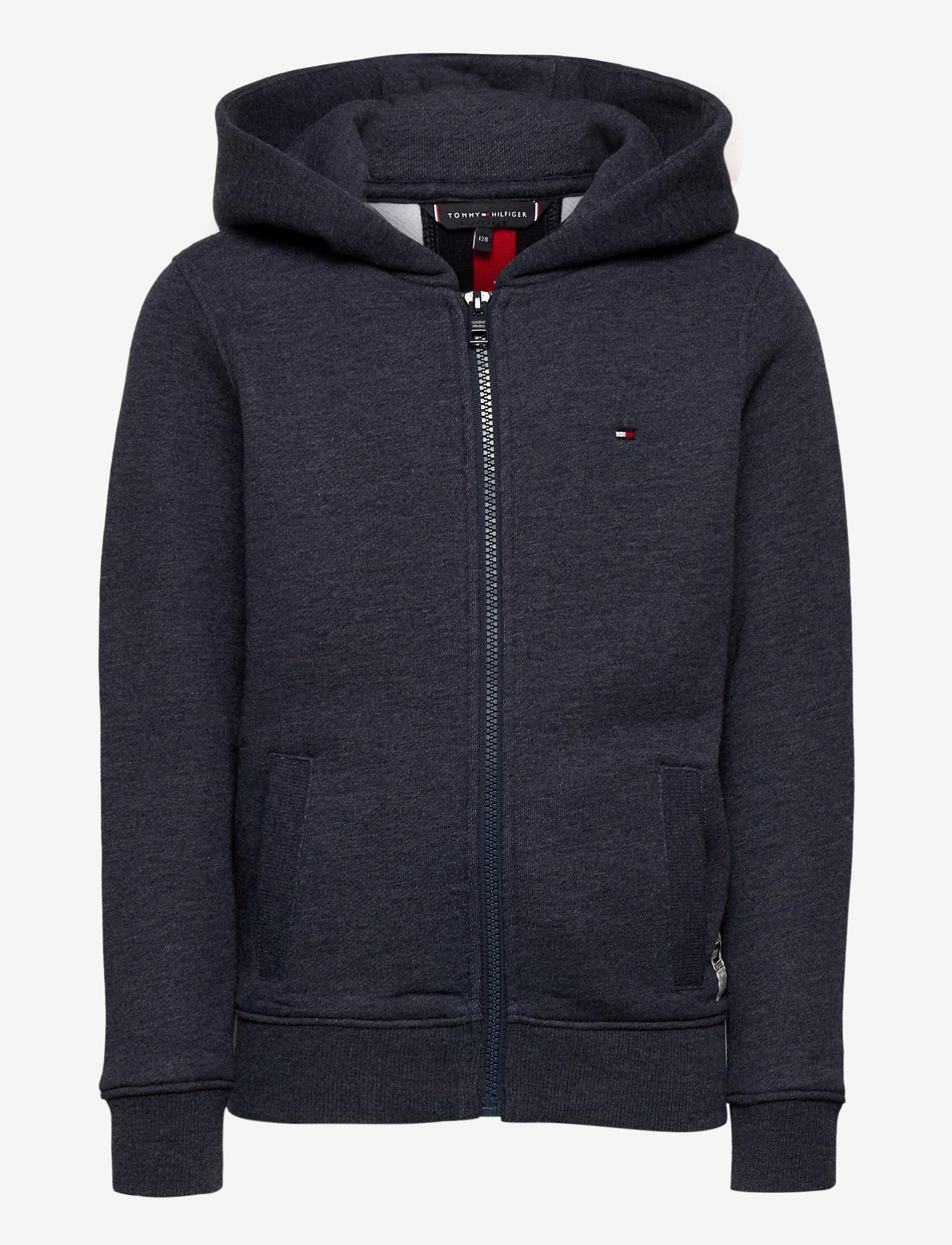 Tommy Hilfiger - BACK INSERT HOODED FULL-ZIP - twilight navy - 0
