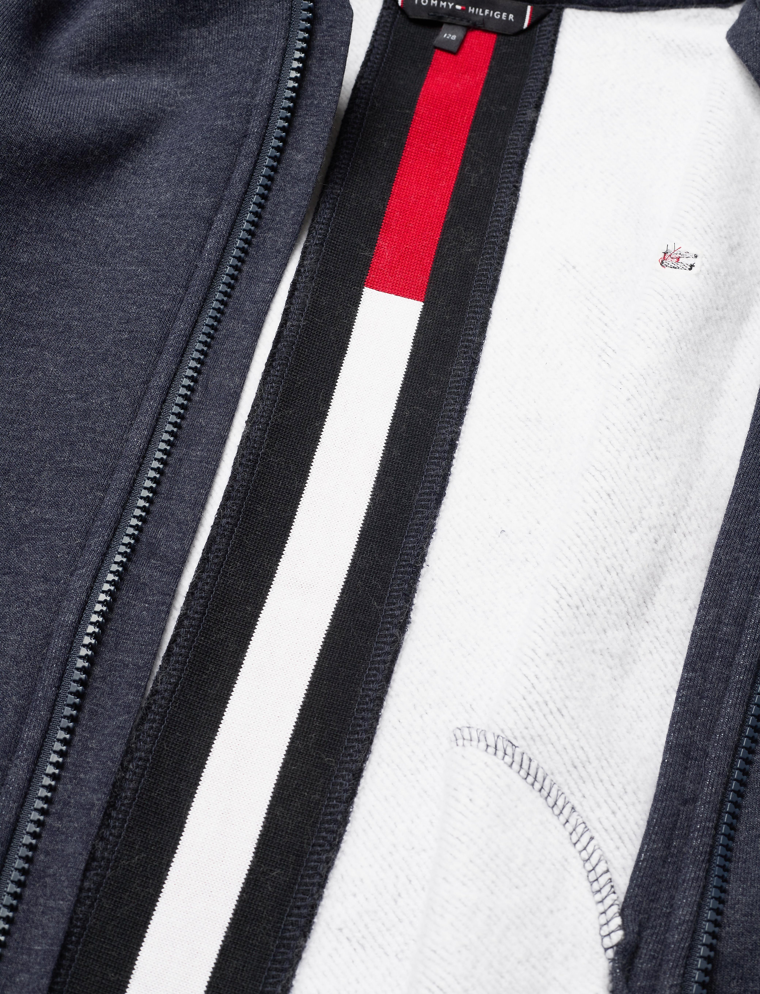 Tommy Hilfiger - BACK INSERT HOODED FULL-ZIP - twilight navy - 4