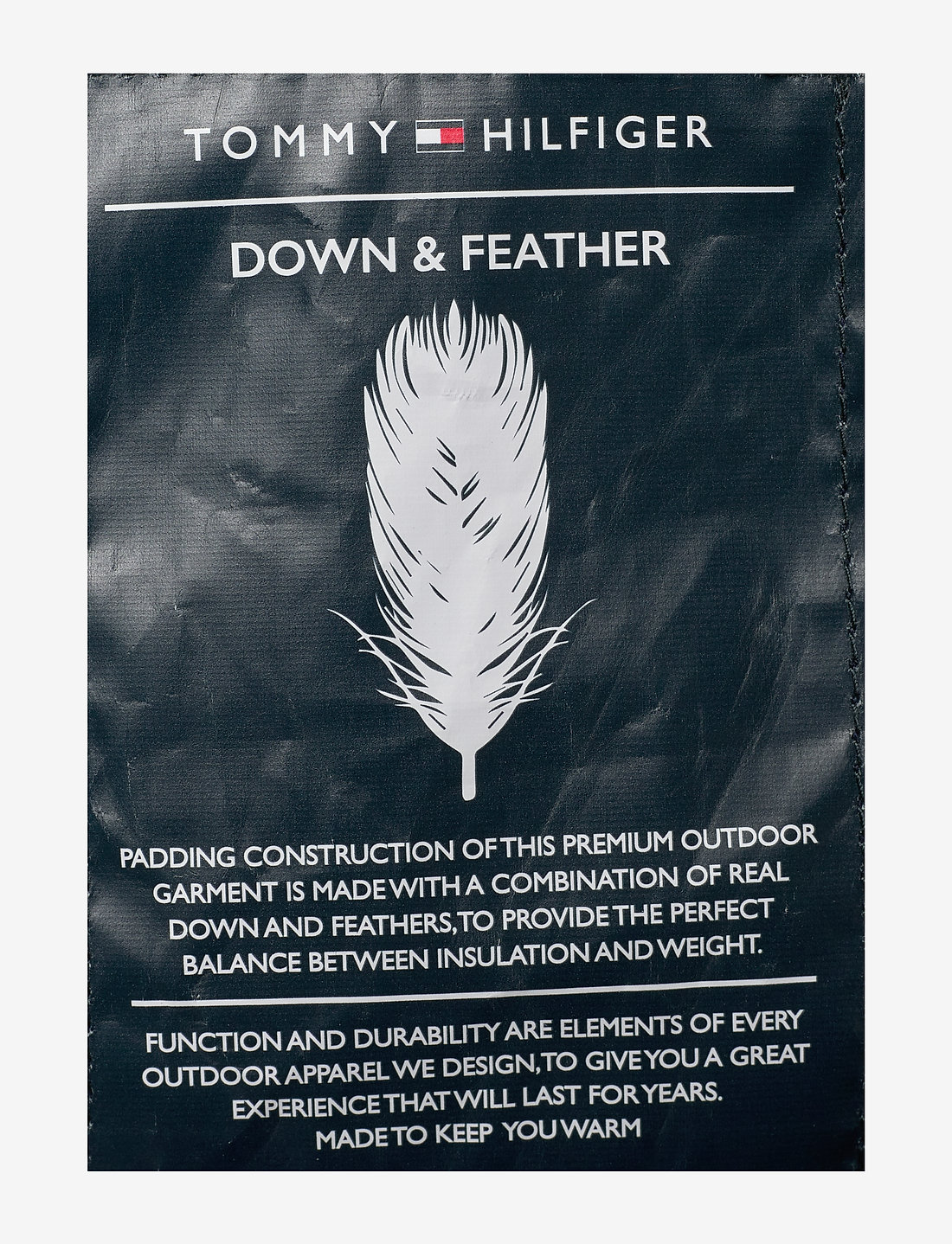 Tommy hilfiger best sale down and feather