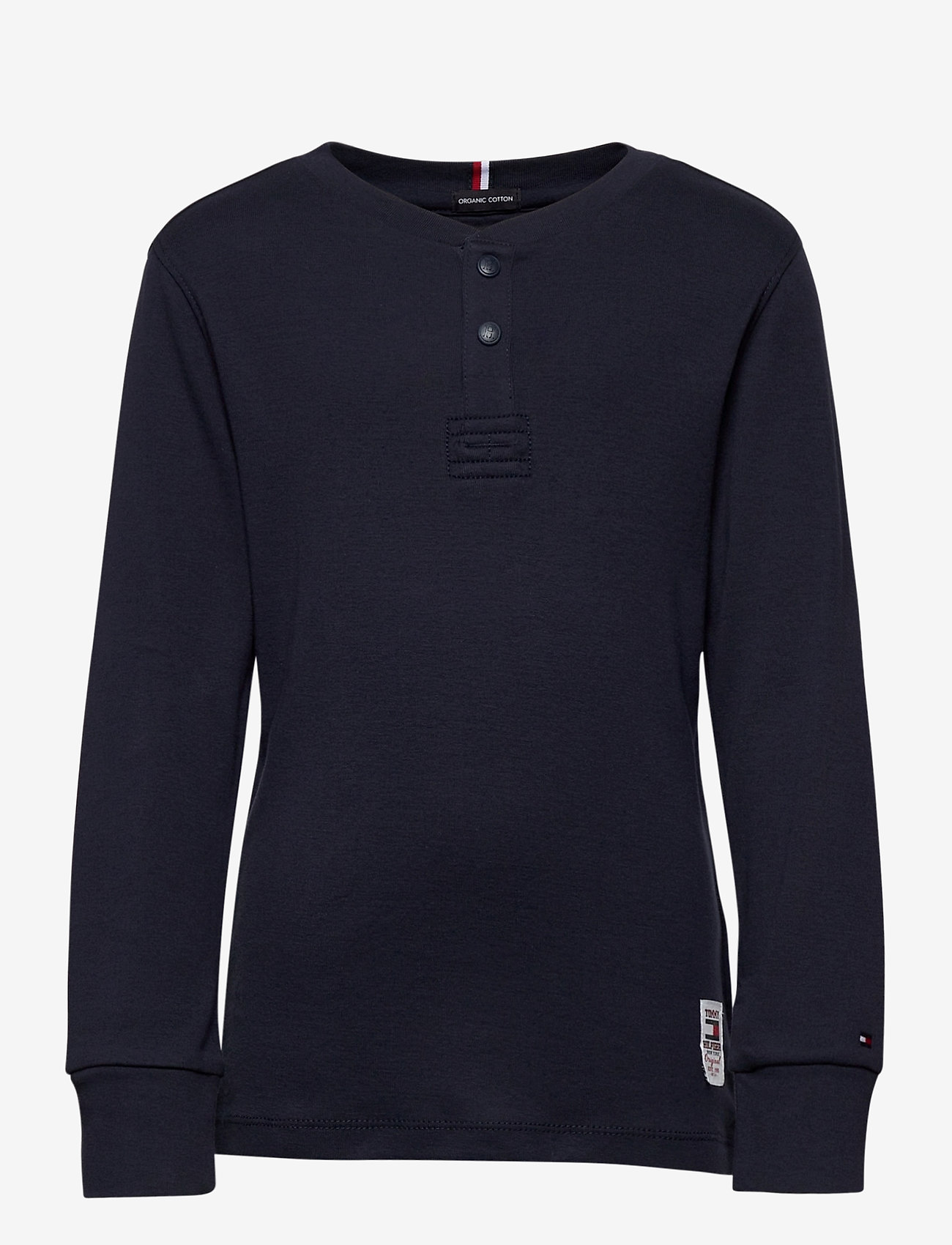 Tommy Hilfiger - HENLEY L/S TEE - twilight navy - 0