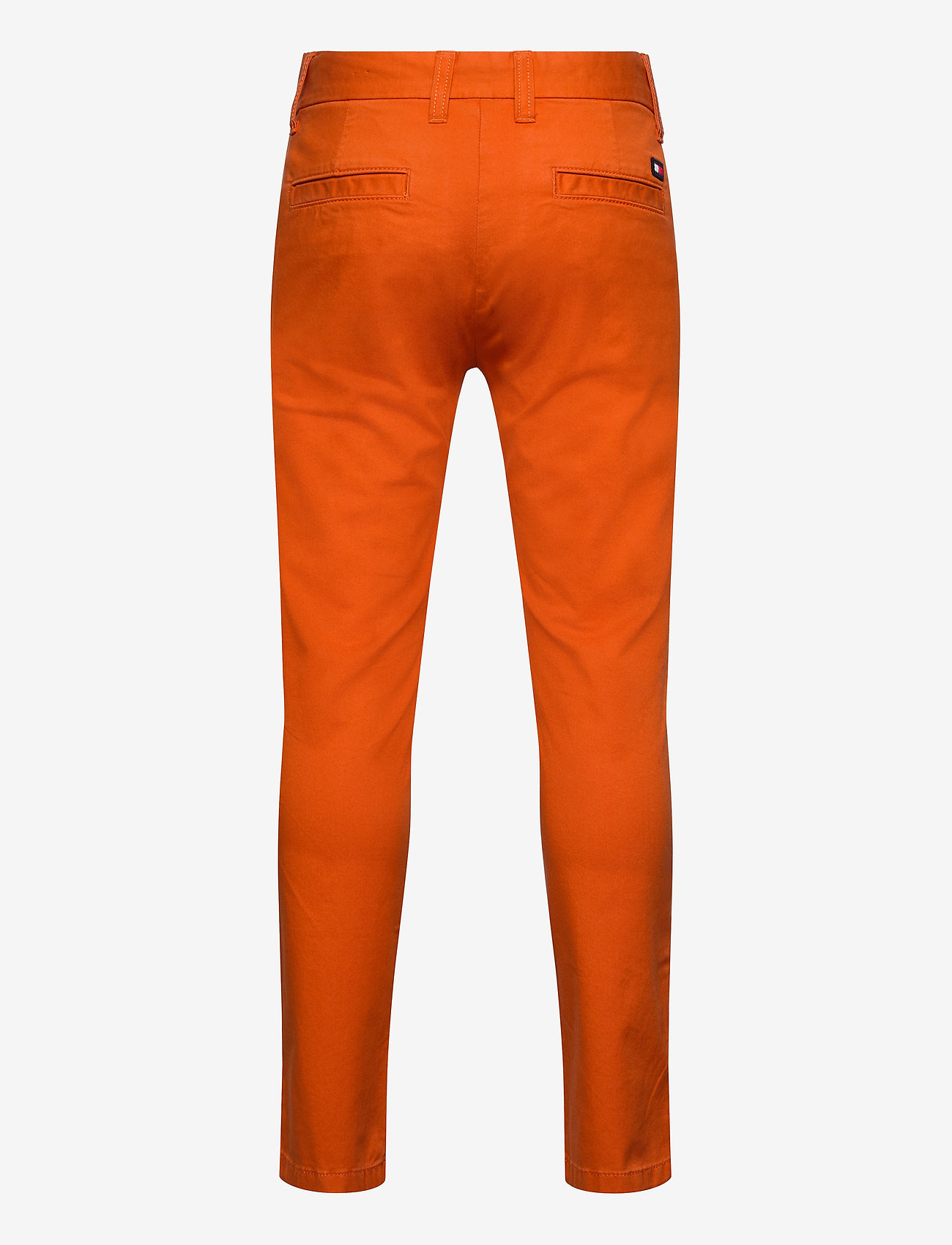 Tommy Hilfiger - ESSENTIAL SLIM CHINO TH FLEX - bonfire orange - 1