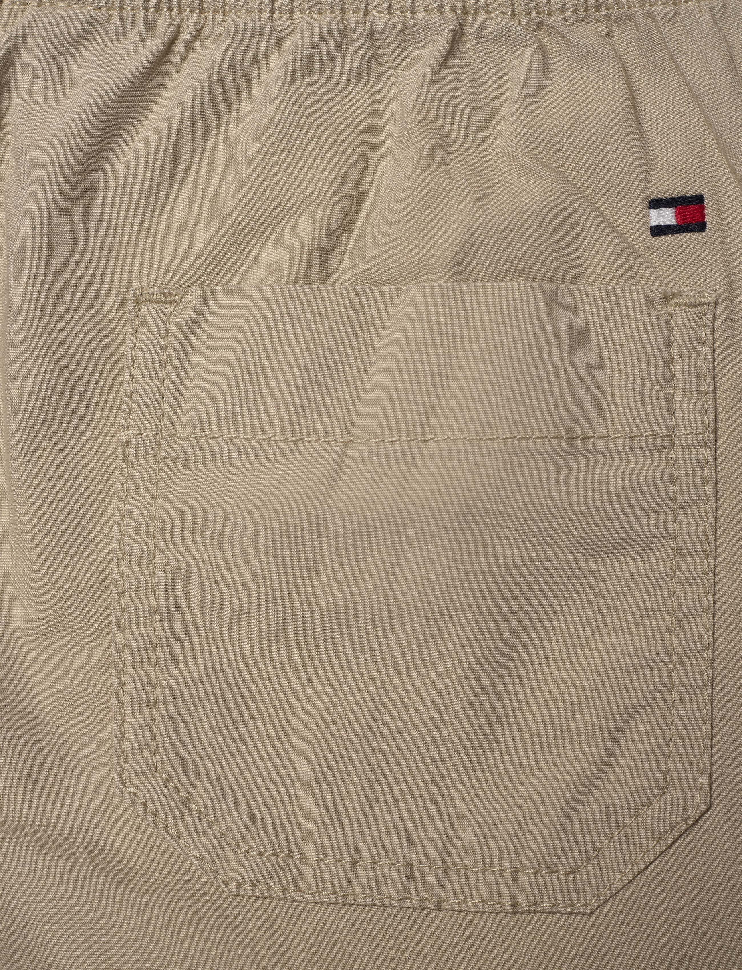 Tommy Hilfiger - STRETCH POPLIN PULL ON PANTS - silt - 4