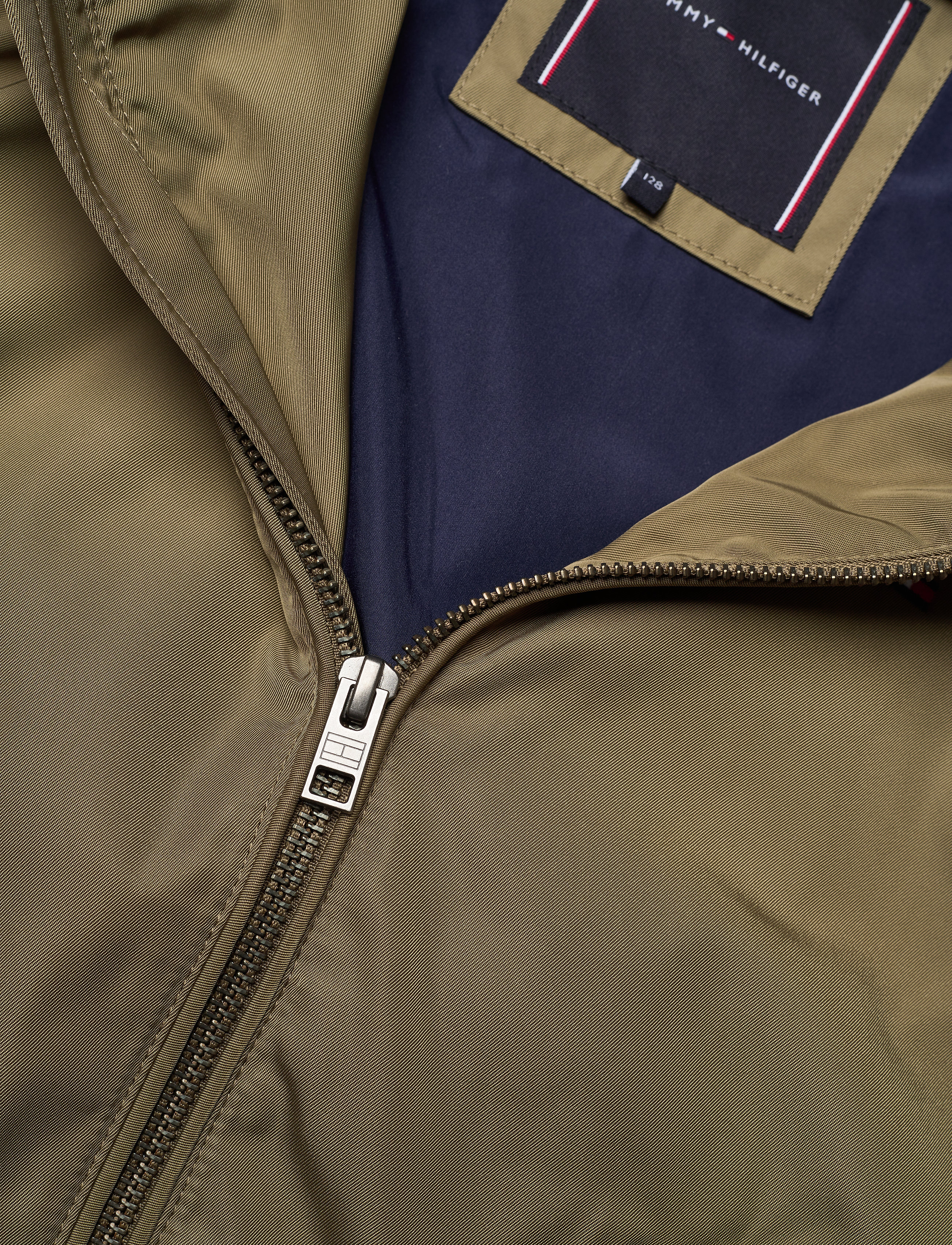 Tommy Hilfiger - HOODED SATIN BOMBER JACKET - olive tree - 2