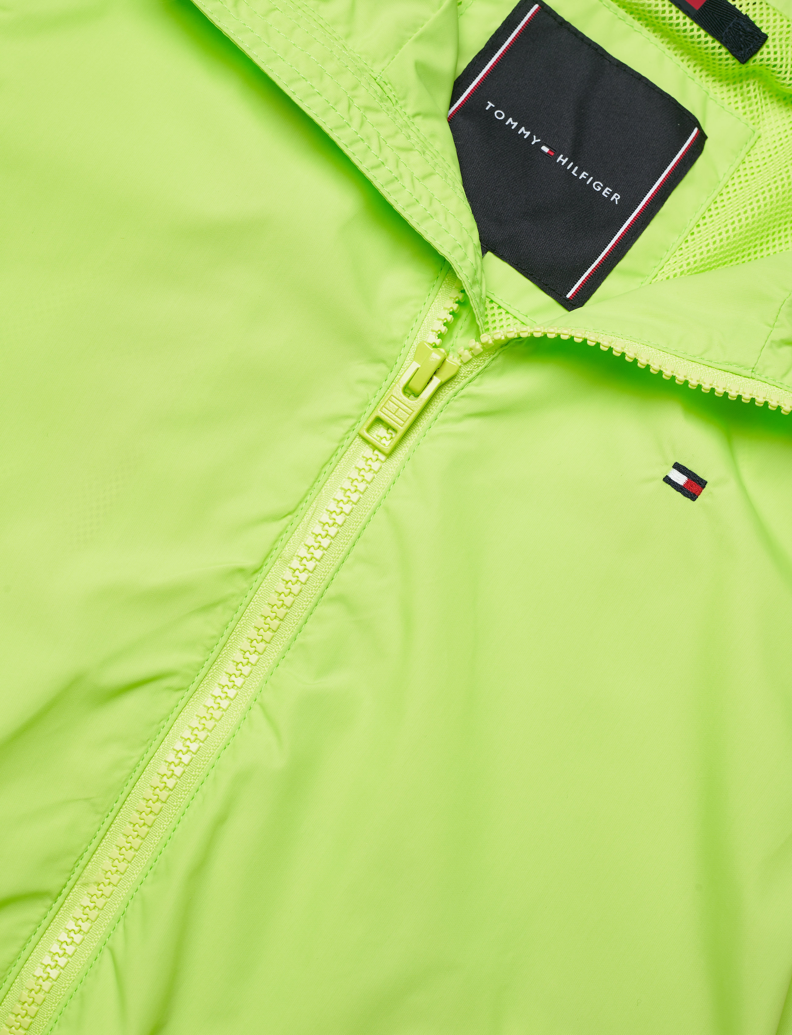 Tommy Hilfiger - ESSENTIAL HOODED LOGO JACKET - sour lime - 3