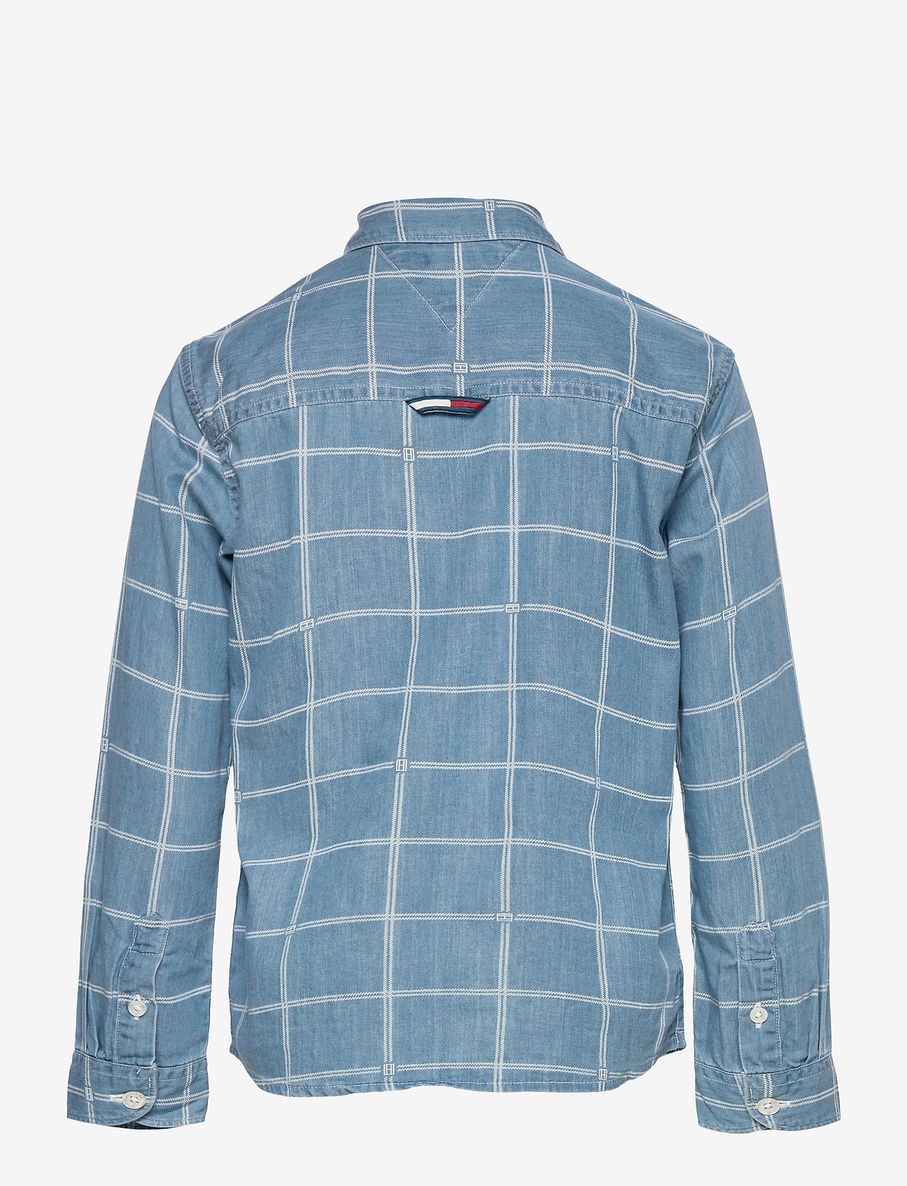 Tommy Hilfiger - FLAG CHECK DENIM SHIRT L/S - denim medium/laser - 1