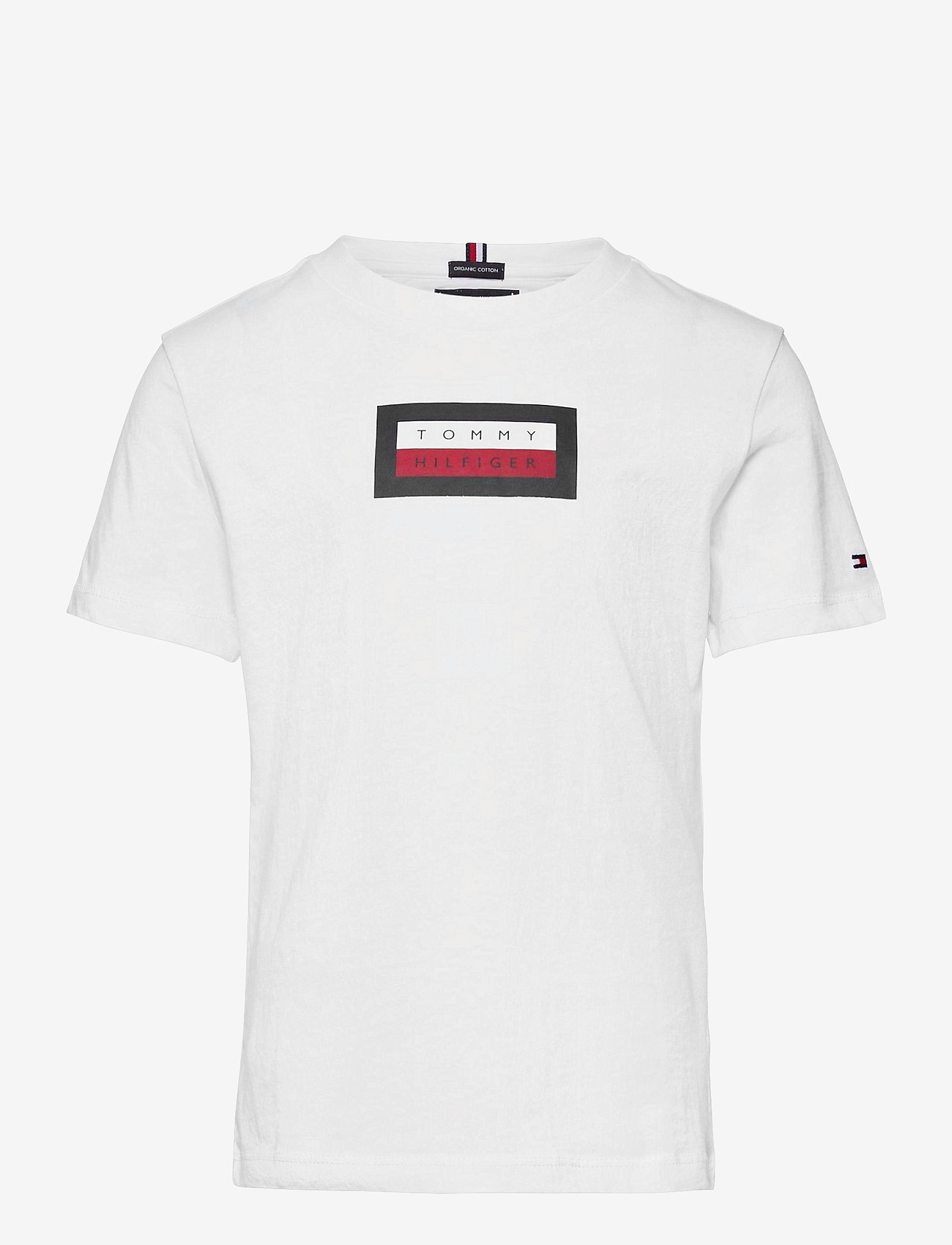 Tommy Hilfiger - MSW HILFIGER GRAPHIC TEE S/S - white - 0