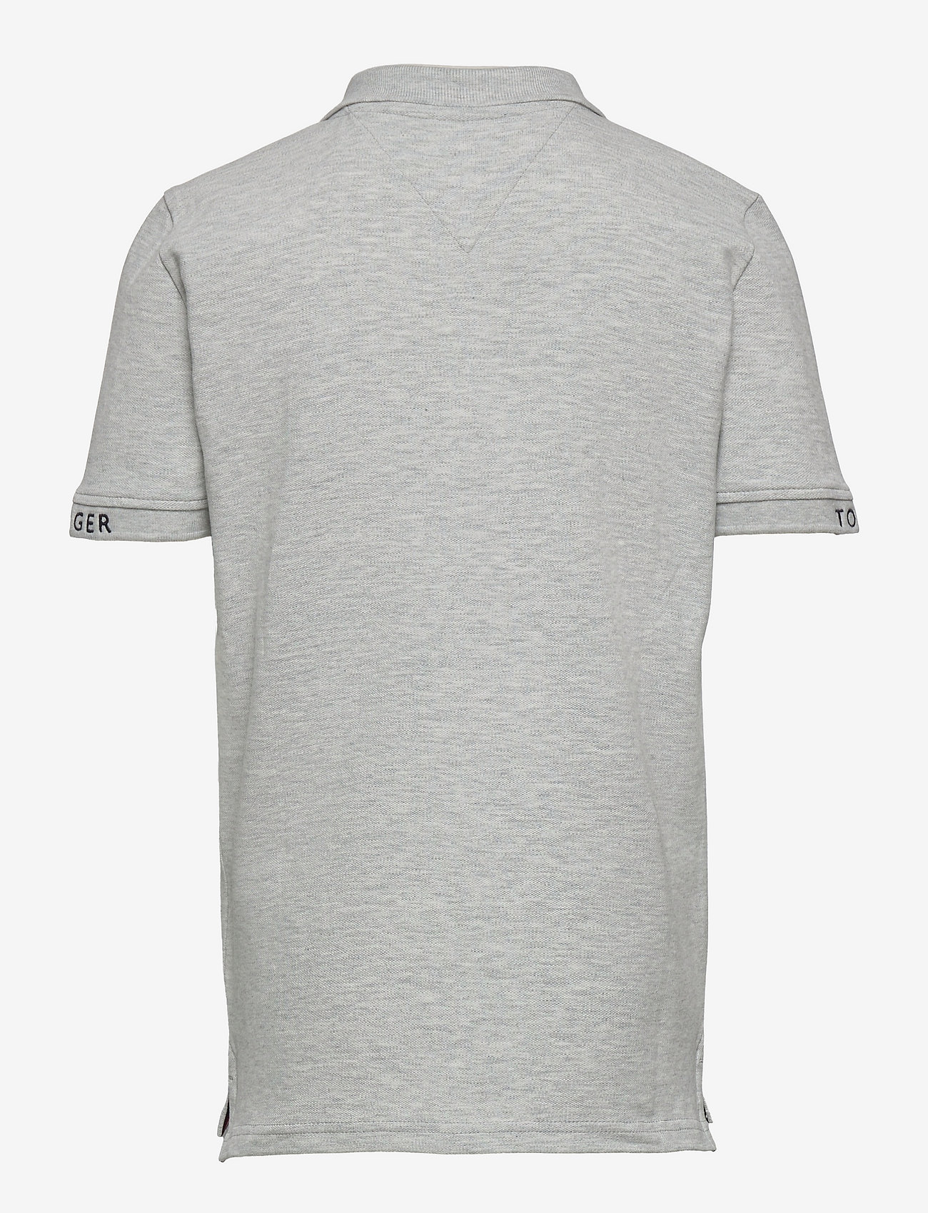 Tommy Hilfiger - SLIM FIT POLO S/S - light grey heather - 1