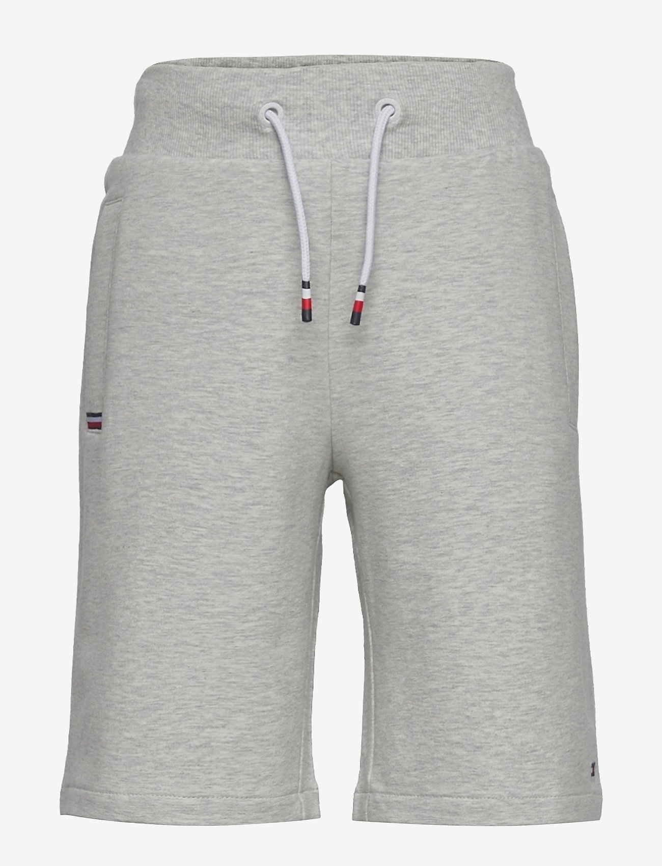 Tommy Hilfiger - RIB INSERT SWEATSHORTS - light grey heather - 0