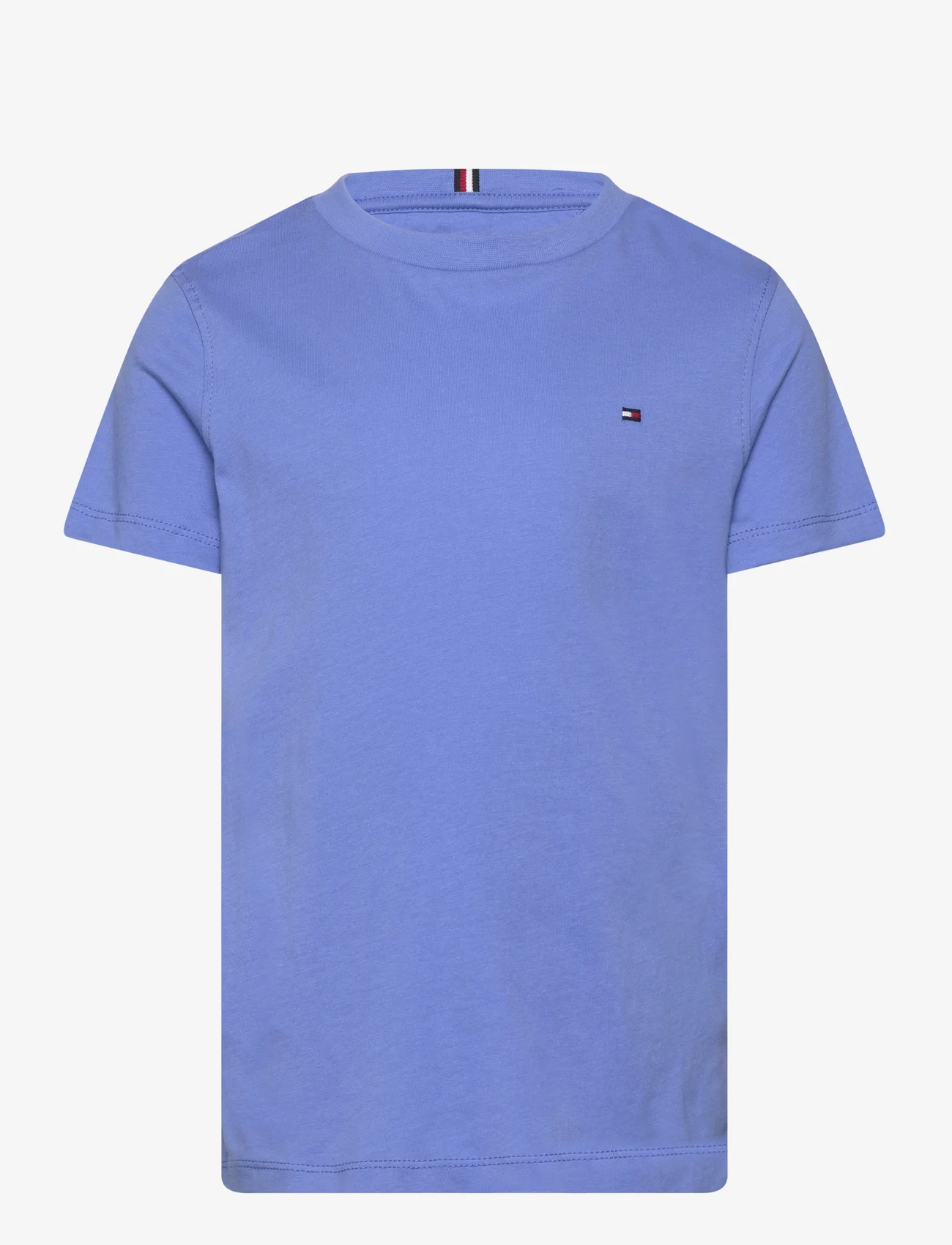 Tommy Hilfiger - ESSENTIAL COTTON TEE SS - short-sleeved t-shirts - blue spell - 0
