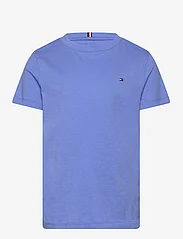 Tommy Hilfiger - ESSENTIAL COTTON REG TEE S/S - short-sleeved t-shirts - blue spell - 0