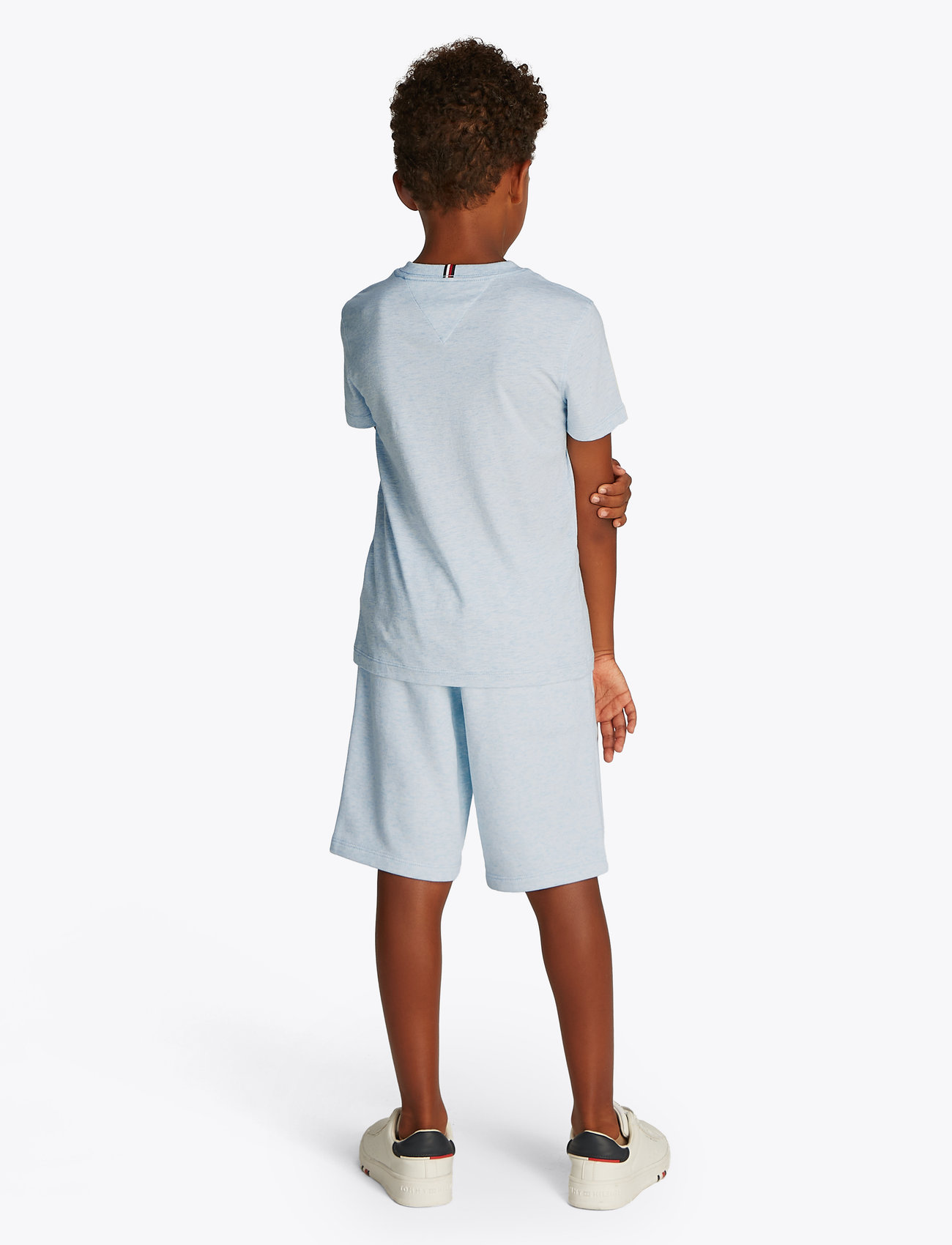 Tommy Hilfiger - ESSENTIAL COTTON REG FIT TEE SS - t-shirts à manches courtes - breezy blue heather - 5