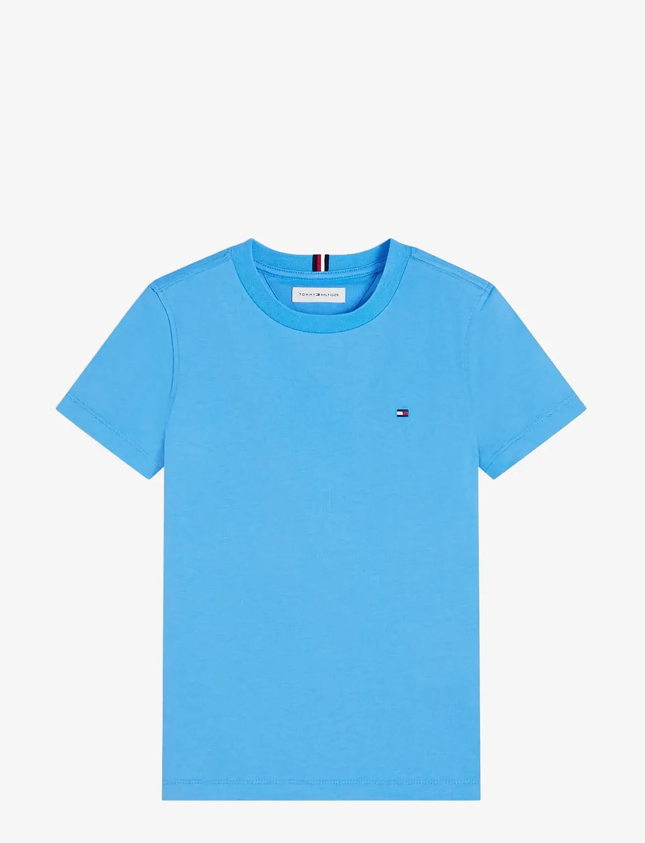 Tommy Hilfiger - ESSENTIAL COTTON REG FIT TEE SS - kortærmede t-shirts - copenhagen blue - 1