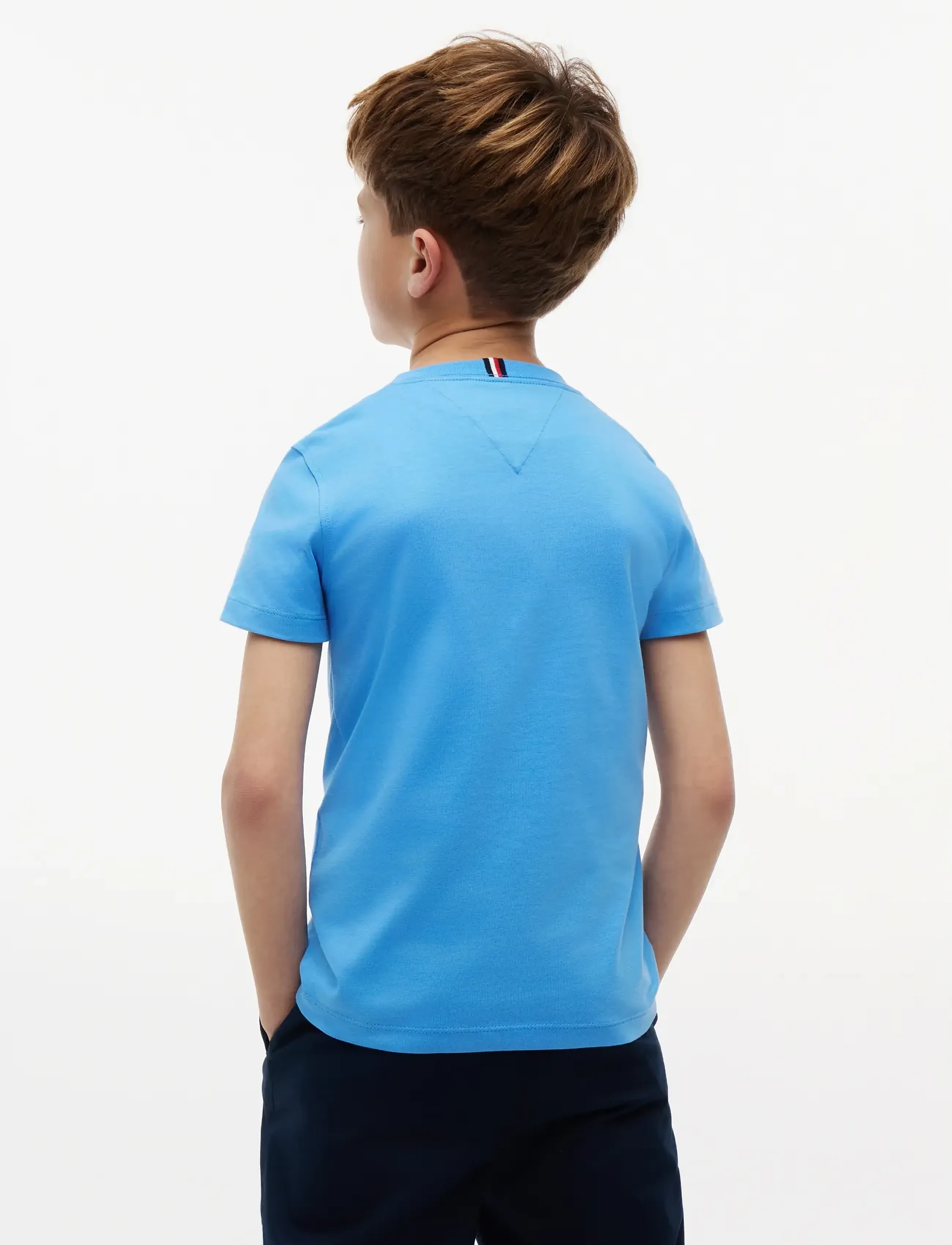 Tommy Hilfiger - ESSENTIAL COTTON REG FIT TEE SS - kurzärmelige - copenhagen blue - 2