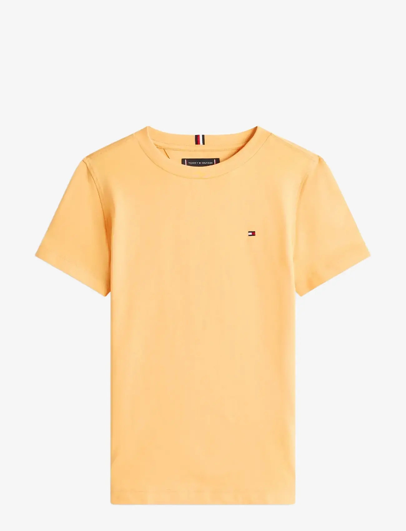 Tommy Hilfiger - ESSENTIAL COTTON REG FIT TEE SS - kortærmede t-shirts - faded sun kiss - 1