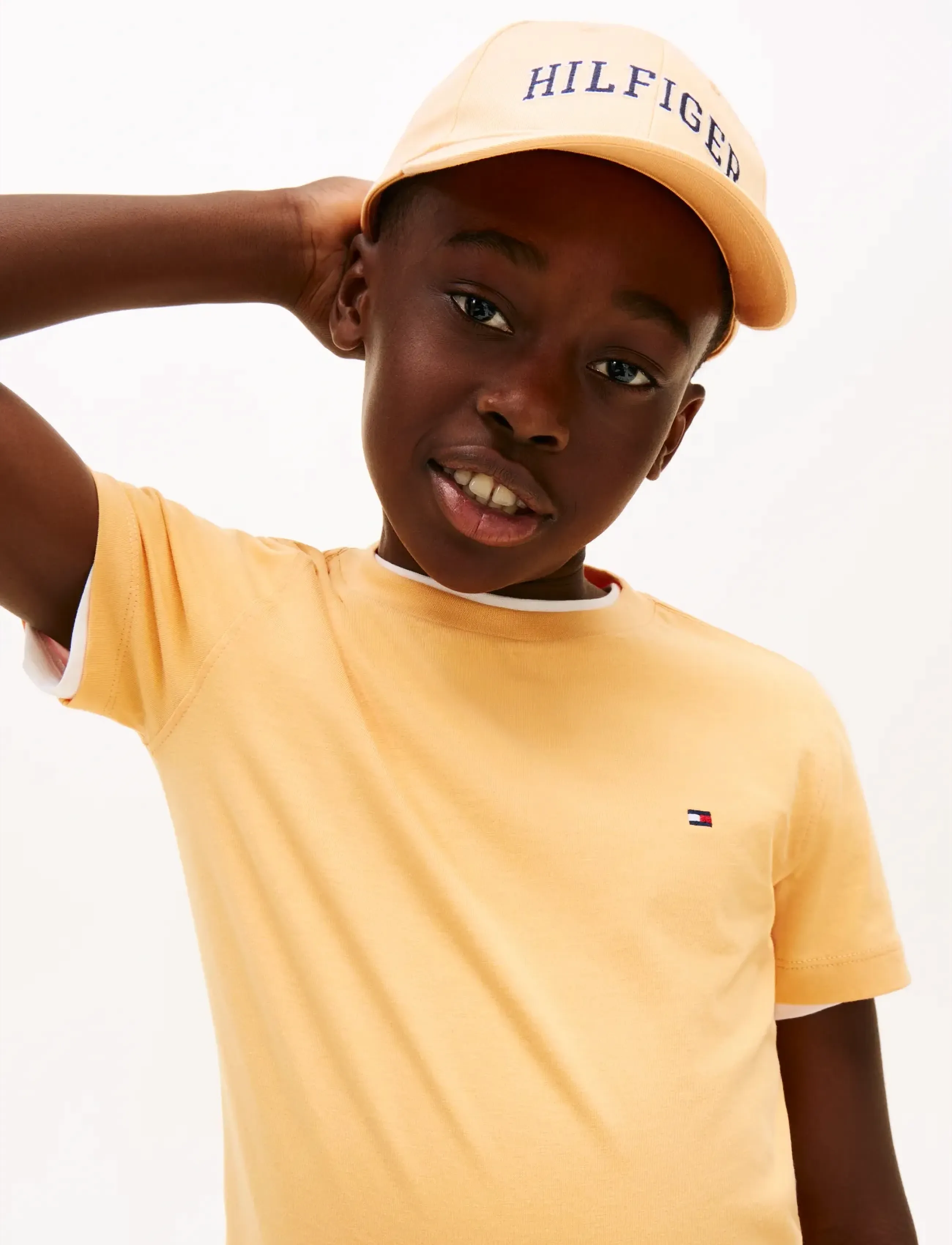 Tommy Hilfiger - ESSENTIAL COTTON REG FIT TEE SS - kurzärmelige - faded sun kiss - 4