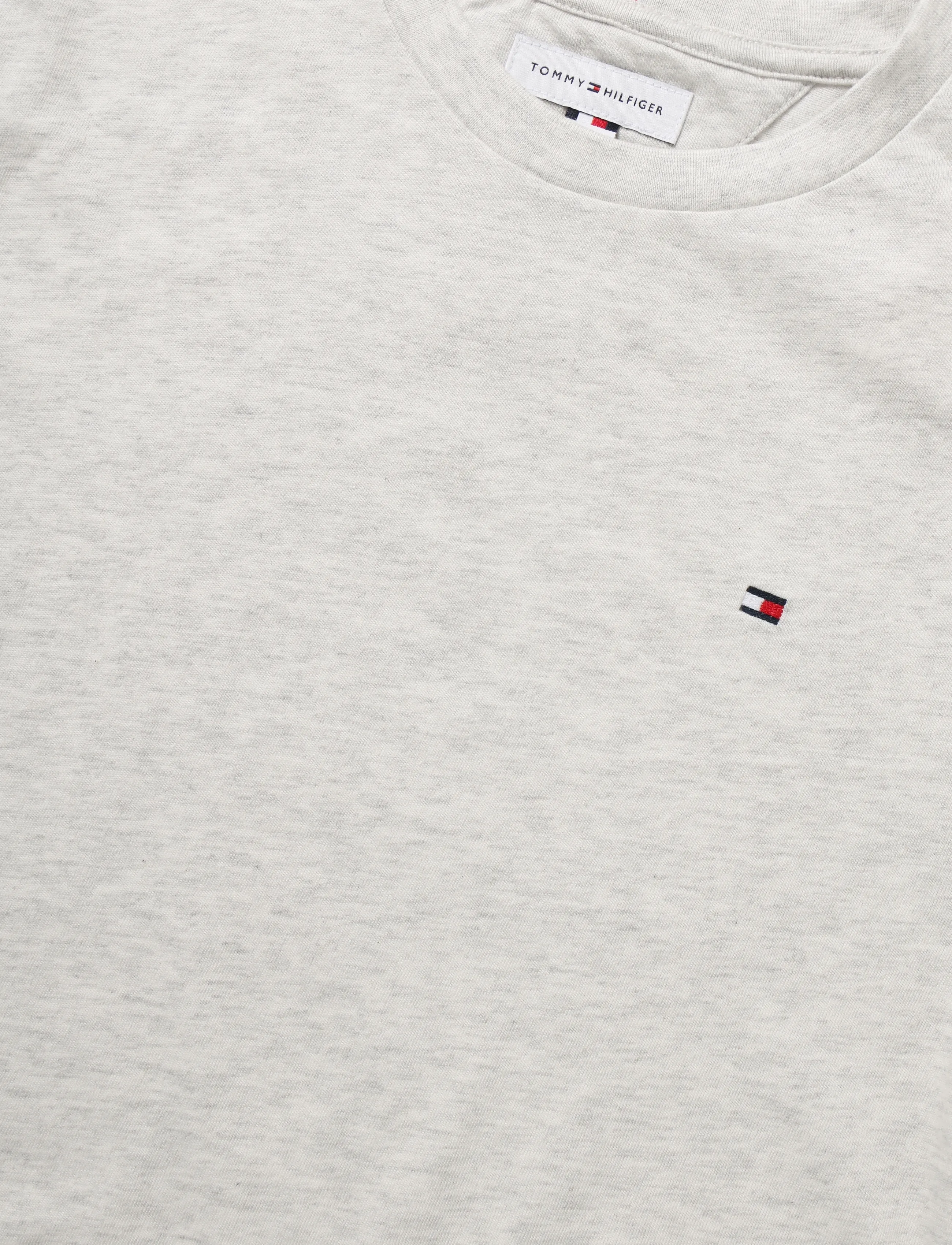 Tommy Hilfiger - ESSENTIAL COTTON REG FIT TEE SS - kortärmade t-shirts - grey heather - 5