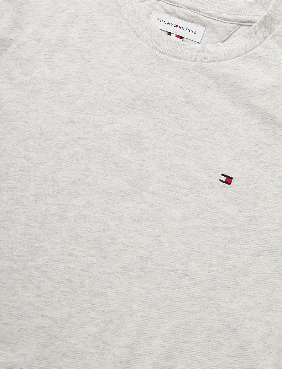 Tommy Hilfiger - ESSENTIAL COTTON REG FIT TEE SS - korte mouwen - grey heather - 2