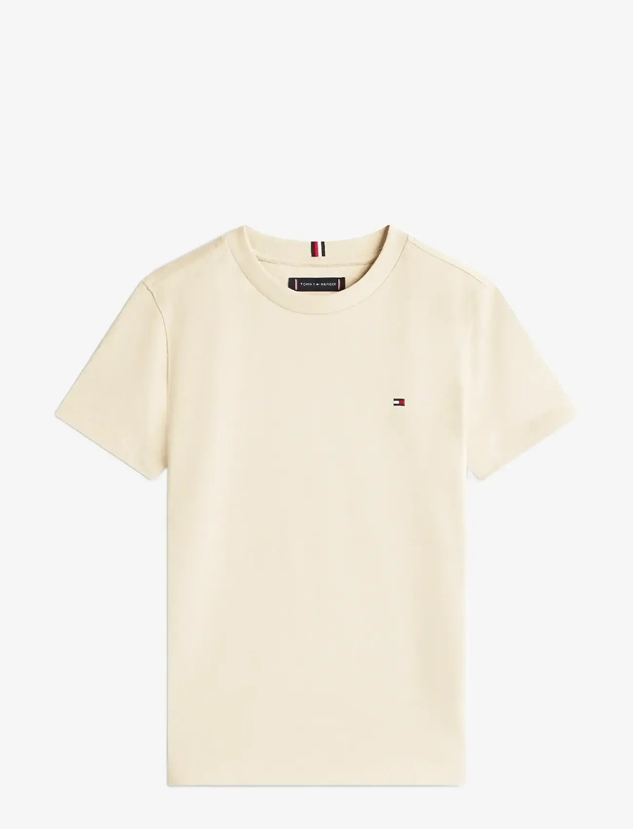 Tommy Hilfiger - ESSENTIAL COTTON REG FIT TEE SS - kortærmede t-shirts - gulf sand - 1