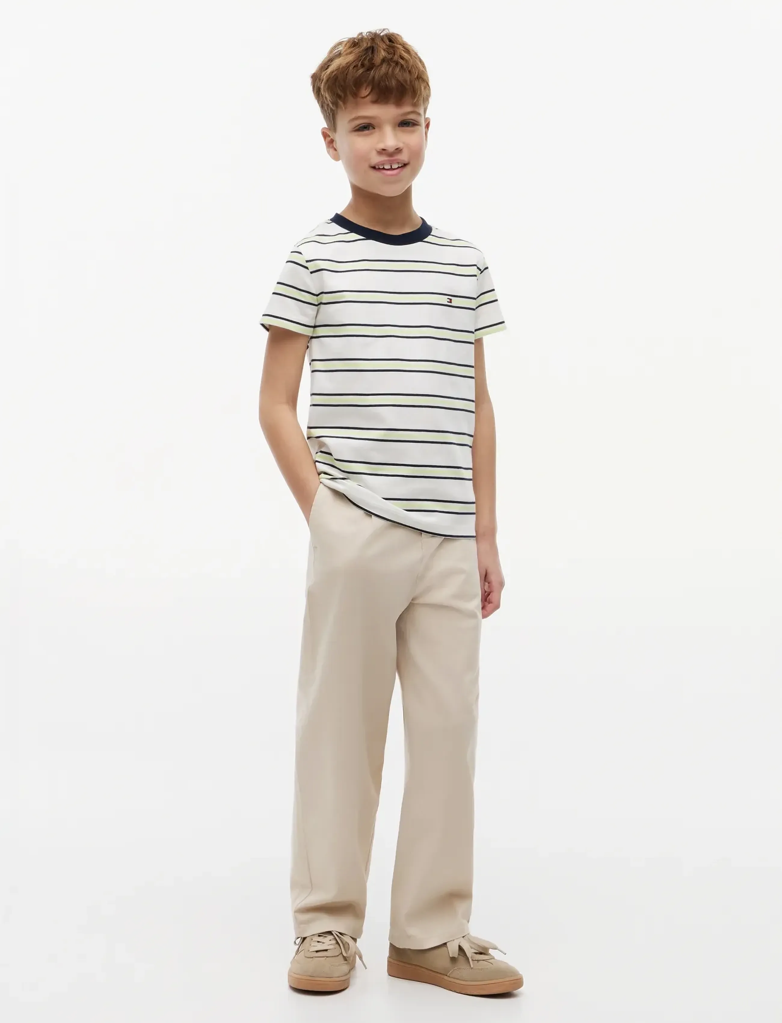 Tommy Hilfiger - ESSENTIAL COTTON REG FIT TEE SS - kurzärmelige - multi stripe - 4