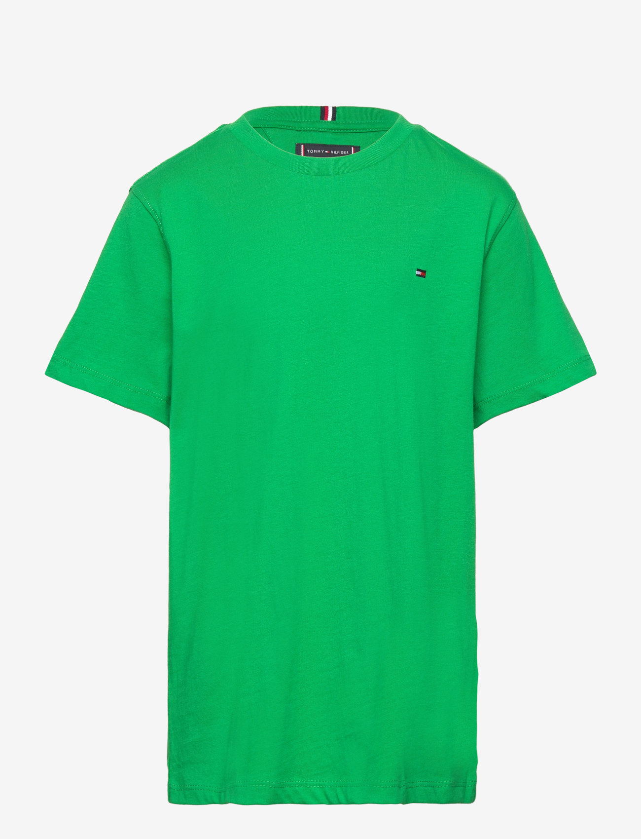 Tommy Hilfiger - ESSENTIAL COTTON REG FIT TEE SS - kortärmade t-shirts - radiant green - 1