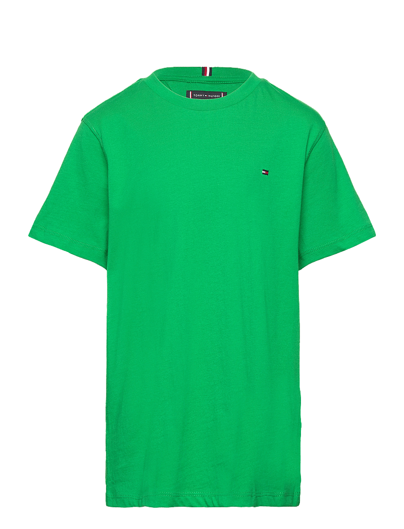 Tommy Hilfiger - ESSENTIAL COTTON REG FIT TEE SS - kortärmade t-shirts - radiant green - 1