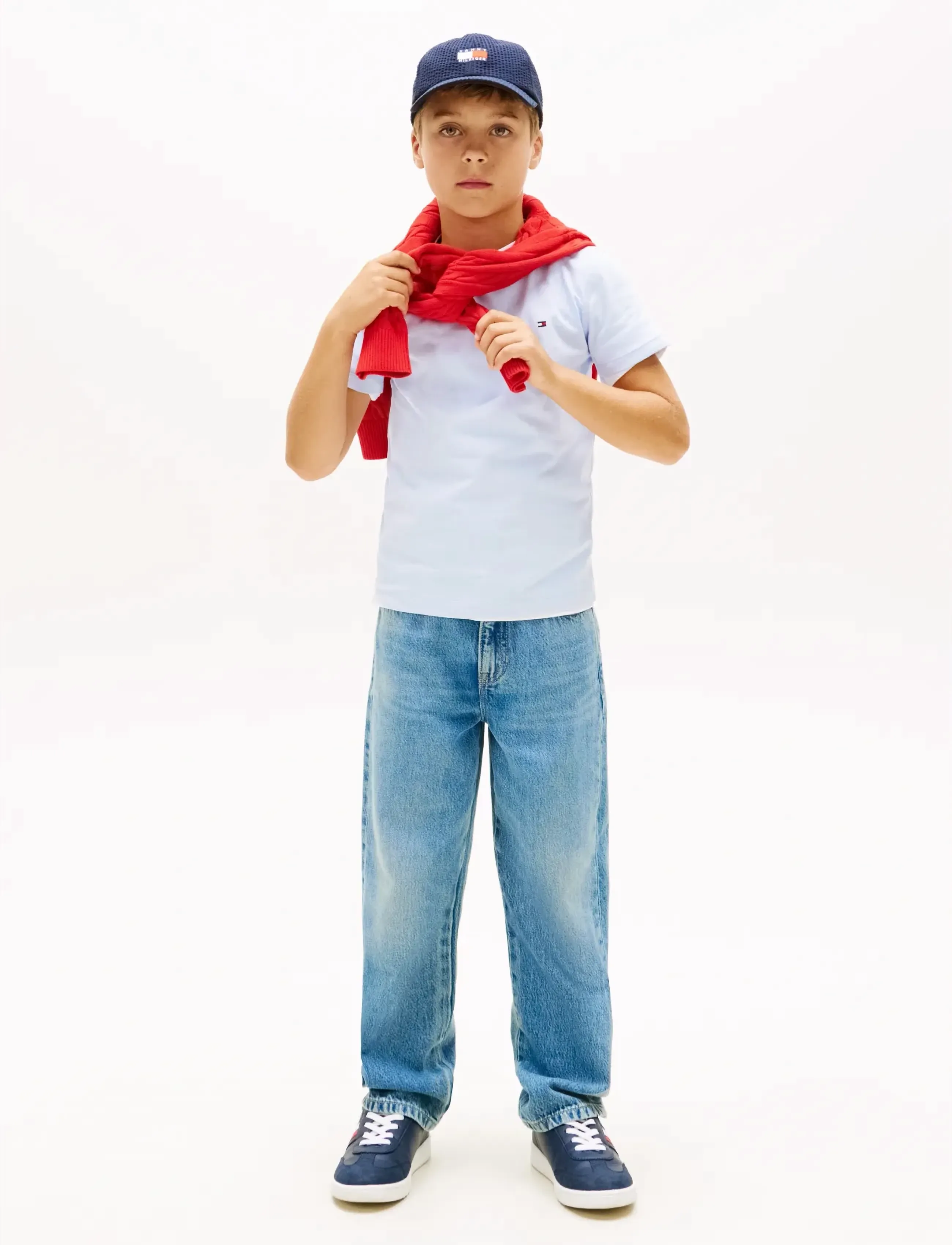 Tommy Hilfiger - ESSENTIAL COTTON REG FIT TEE SS - lühikeste varrukatega t-särgid - sweet blue - 3