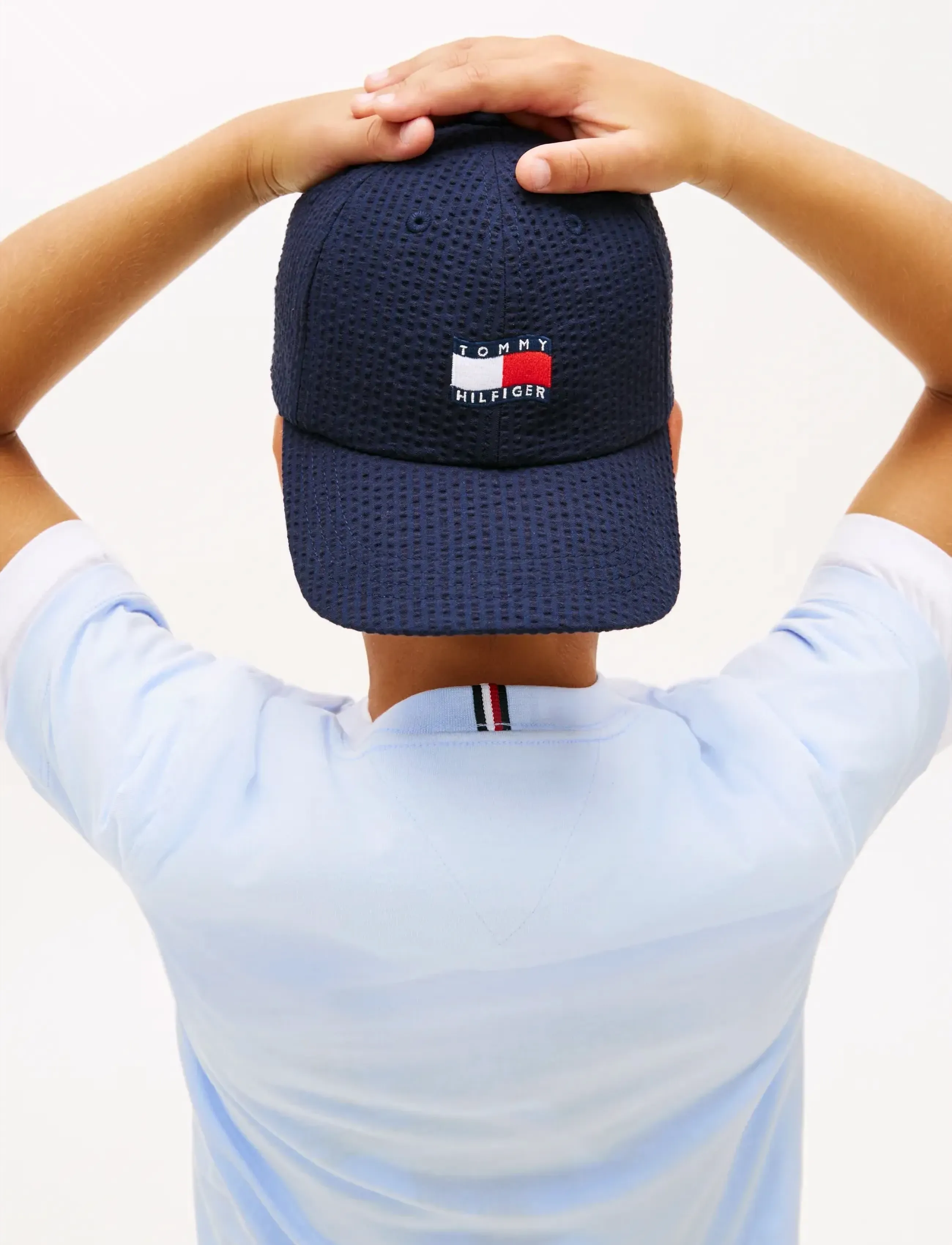 Tommy Hilfiger - ESSENTIAL COTTON REG FIT TEE SS - lühikeste varrukatega t-särgid - sweet blue - 4
