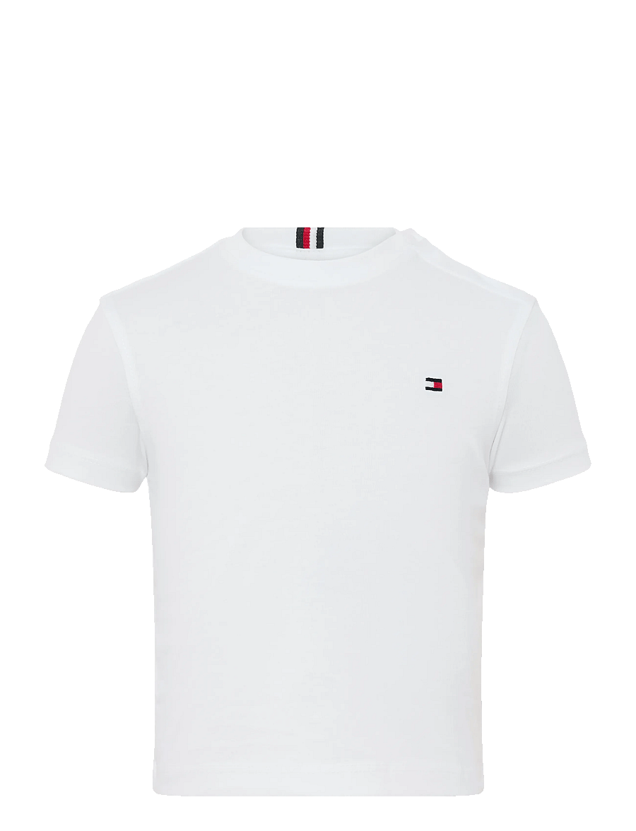 Tommy Hilfiger - ESSENTIAL COTTON REG FIT TEE SS - kurzärmelige - white - 1