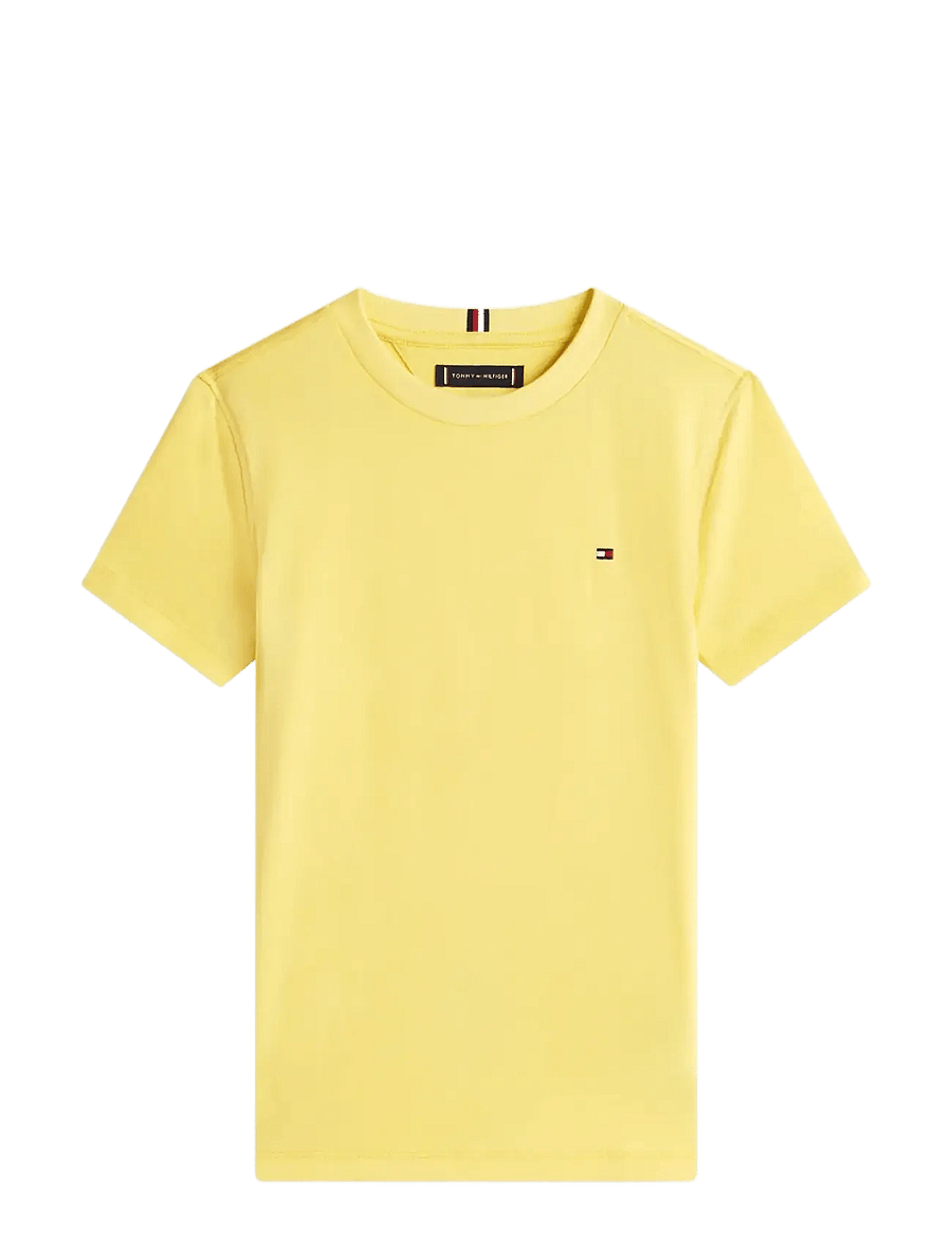 Tommy Hilfiger - ESSENTIAL COTTON REG FIT TEE SS - kurzärmelige - yellow dahlia - 1