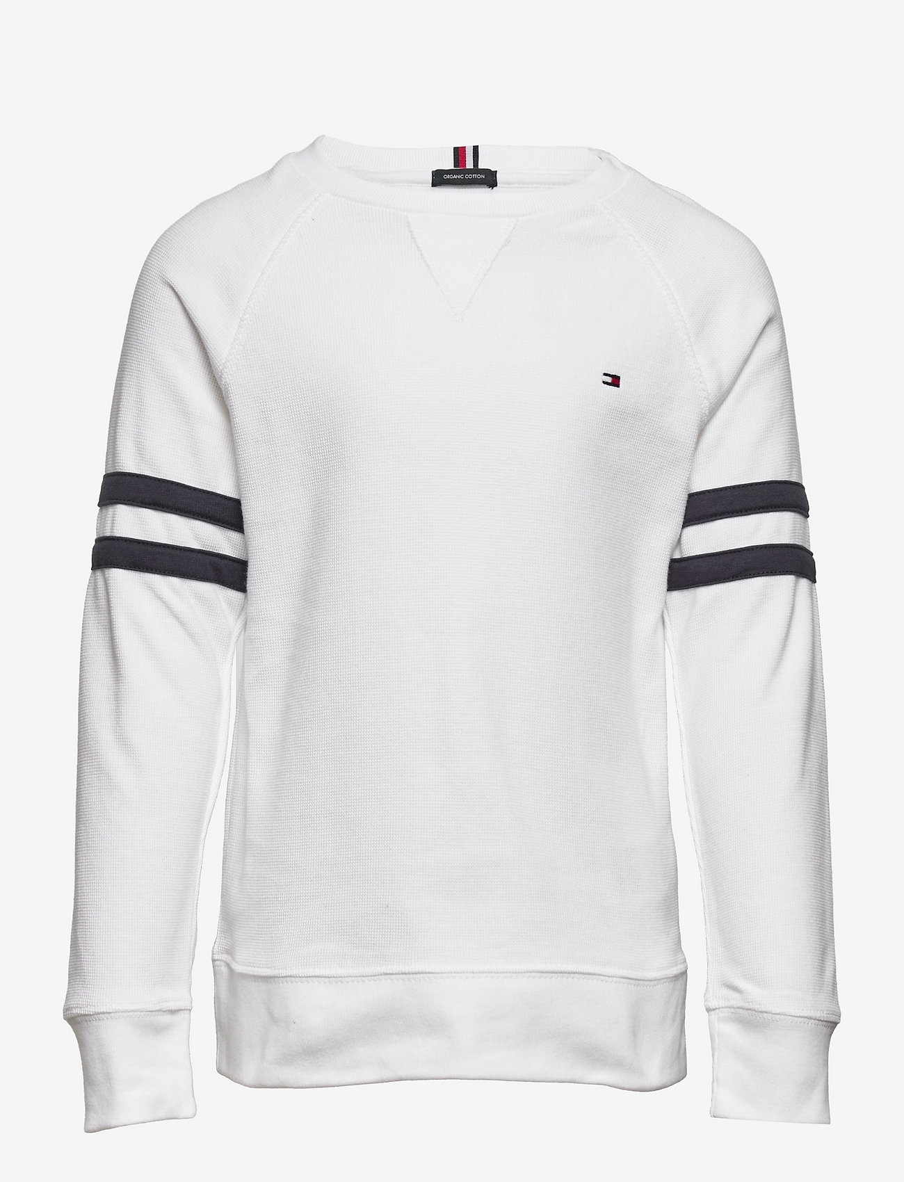 Tommy Hilfiger - MINI WAFFLE CN TEE L/S - white - 0