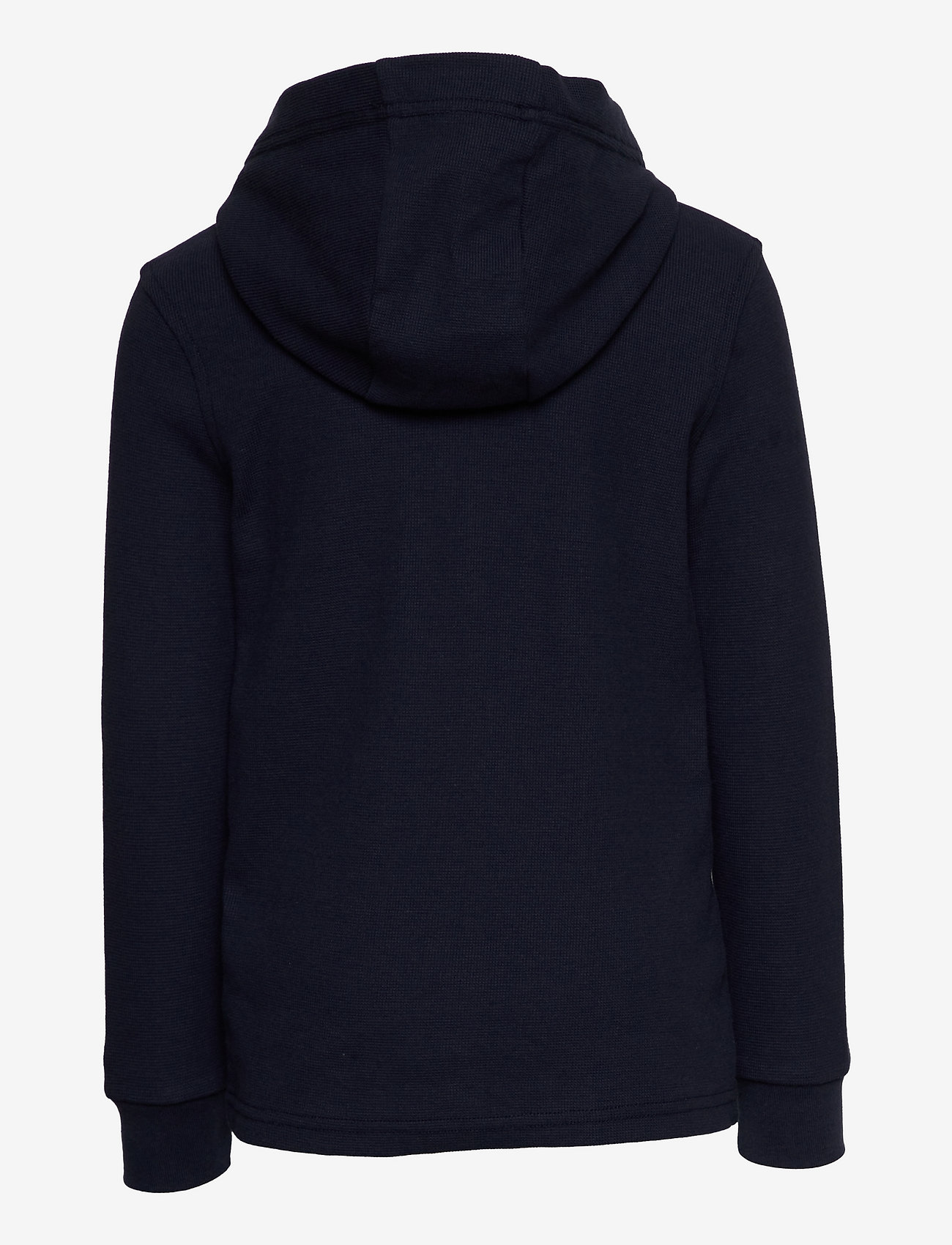 Tommy Hilfiger - MINI WAFFLE HOODED TAPE TEE L/S - twilight navy - 1