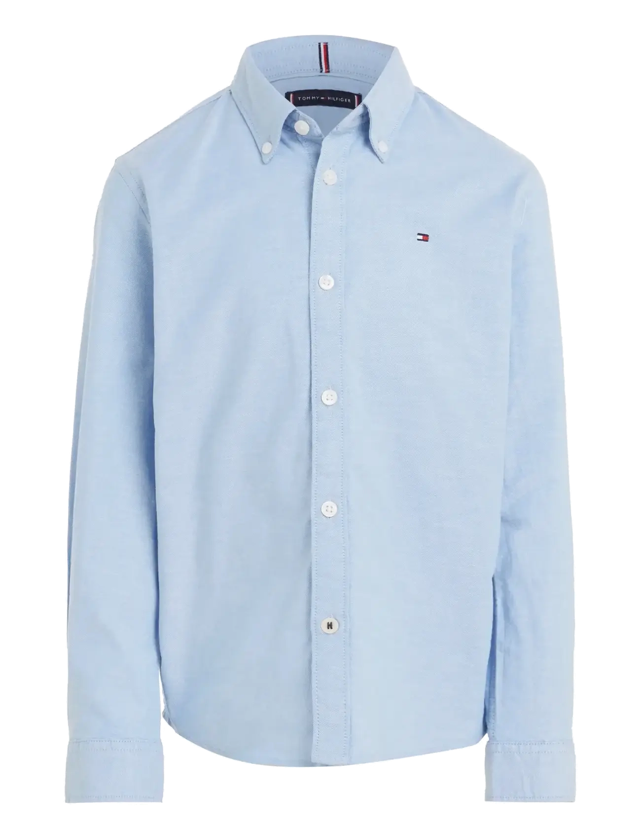 Tommy Hilfiger BOYS STRETCH OXFORD SHIRT L/S - Skjorter - CALM BLUE / blue