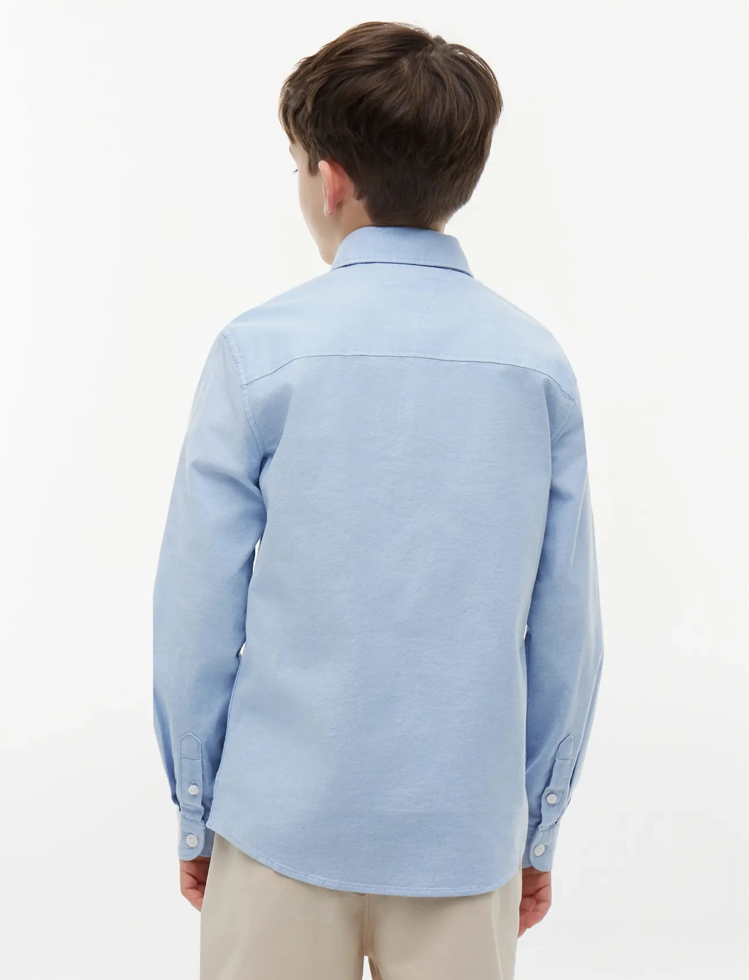 Tommy Hilfiger - BOYS STRETCH OXFORD SHIRT L/S - chemises à manches longues - calm blue - 3