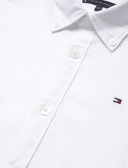Tommy Hilfiger - BOYS STRETCH OXFORD SHIRT L/S - langærmede skjorter - white - 6