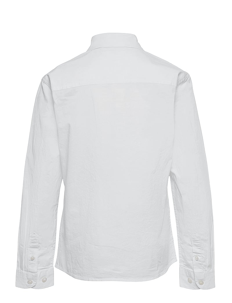Tommy Hilfiger - SOLID STRETCH POPLIN SHIRT L/S - långärmade skjortor - white - 2