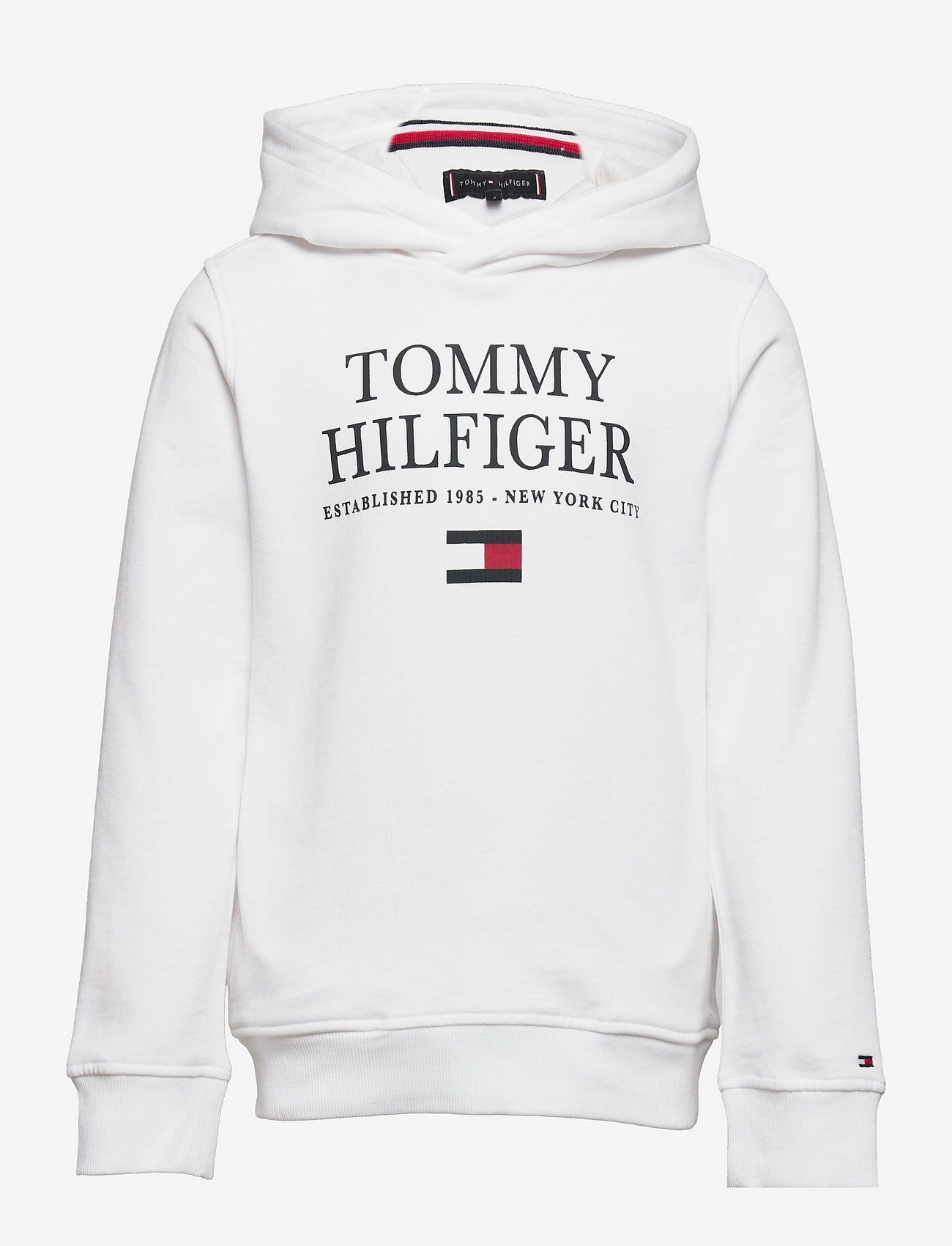 Tommy Hilfiger - TH LOGO HOODIE - white - 0