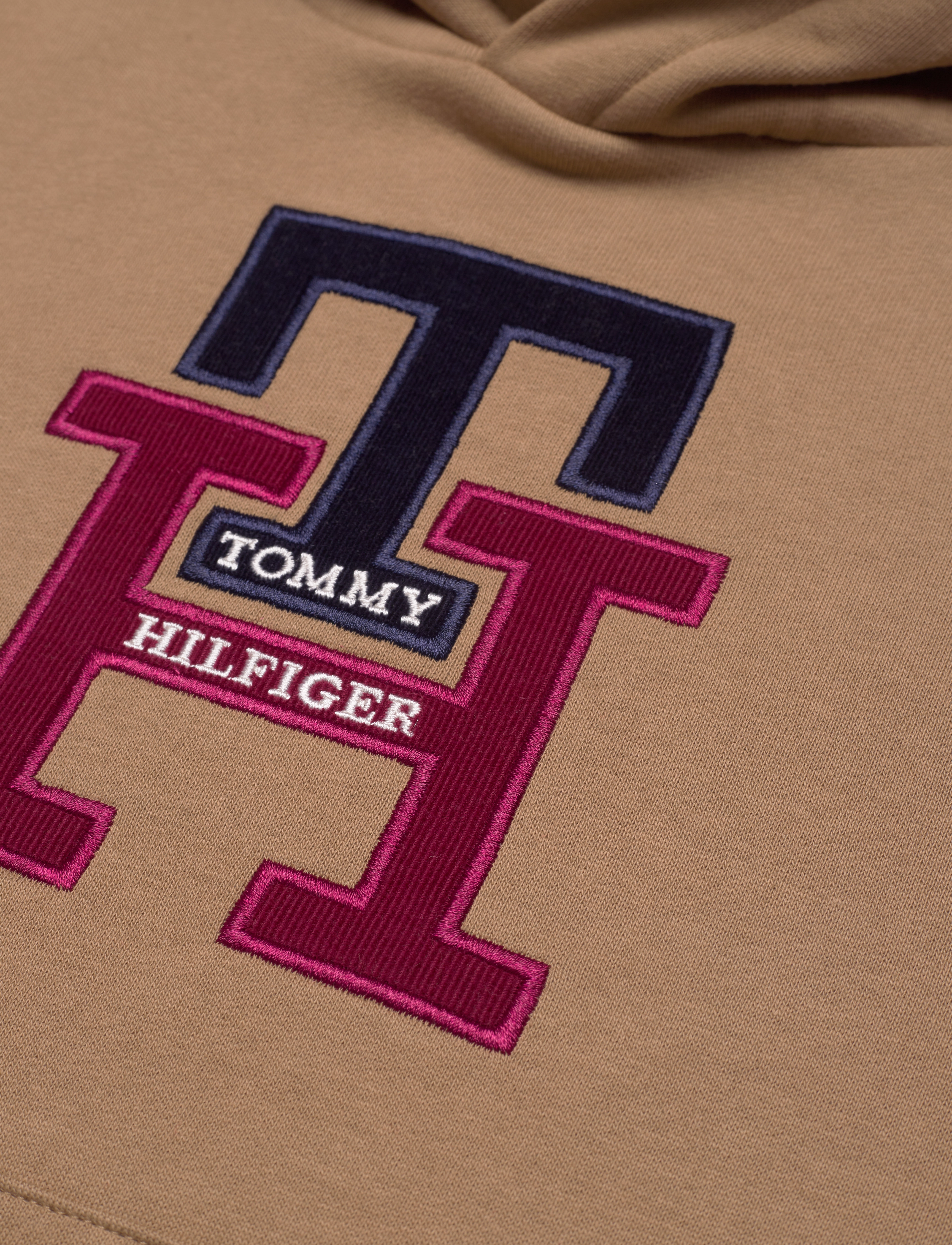 Tommy Hilfiger - LUX MONOGRAM HOODIE - countryside khaki - 2