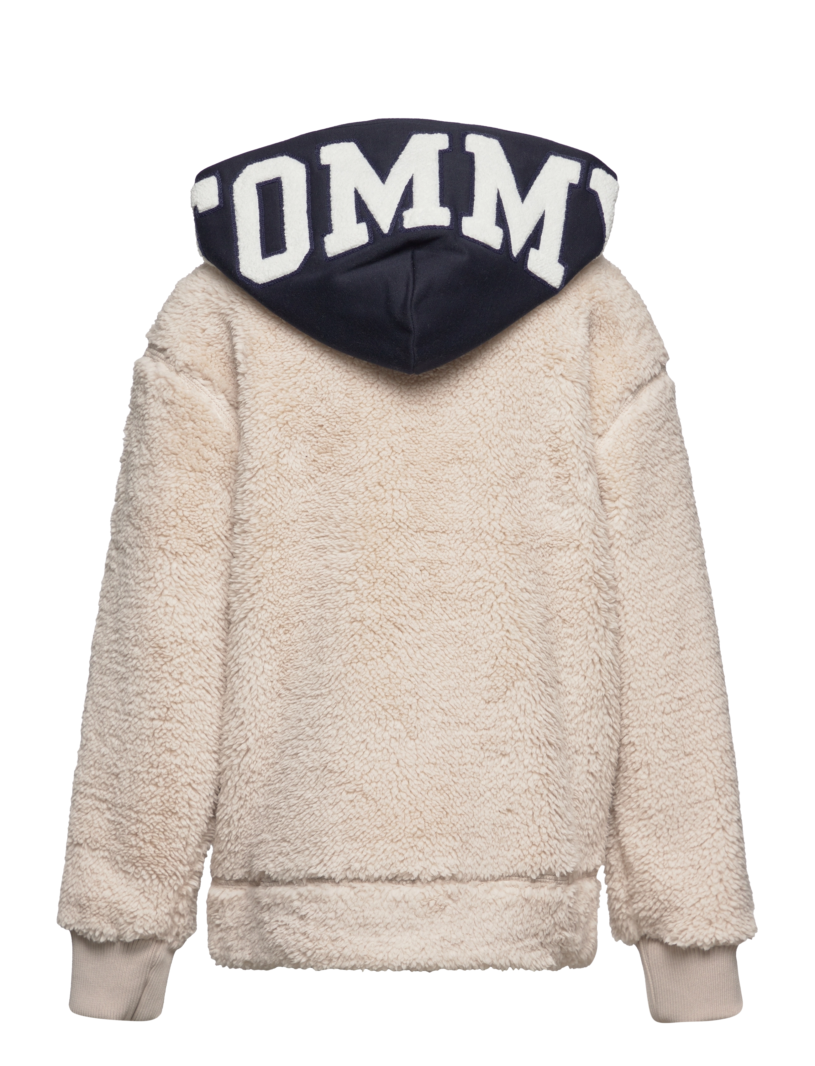 Tommy Hilfiger - SHERPA FABRIC MIX HOODIE - stony beige - 1