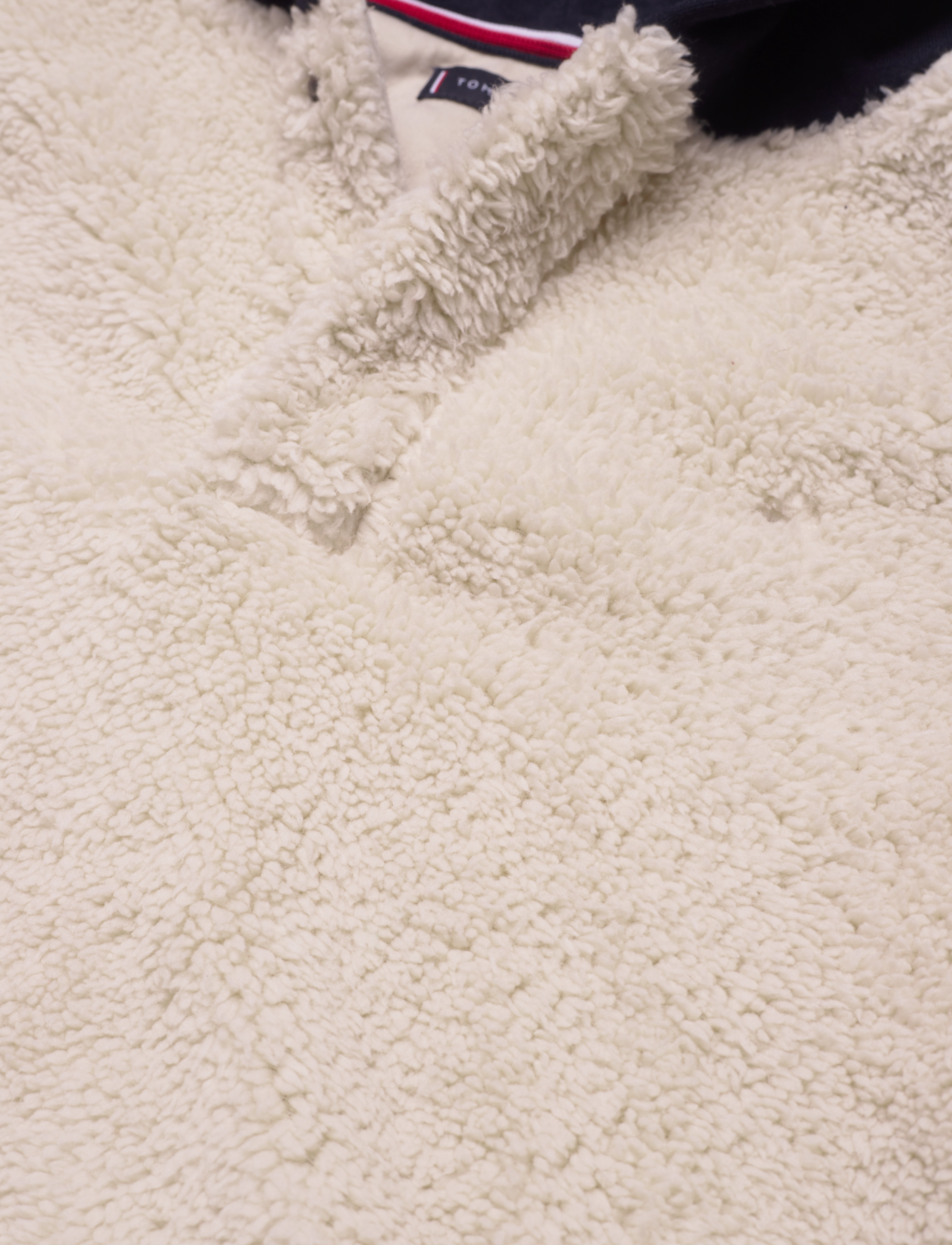 Tommy Hilfiger - SHERPA FABRIC MIX HOODIE - stony beige - 2