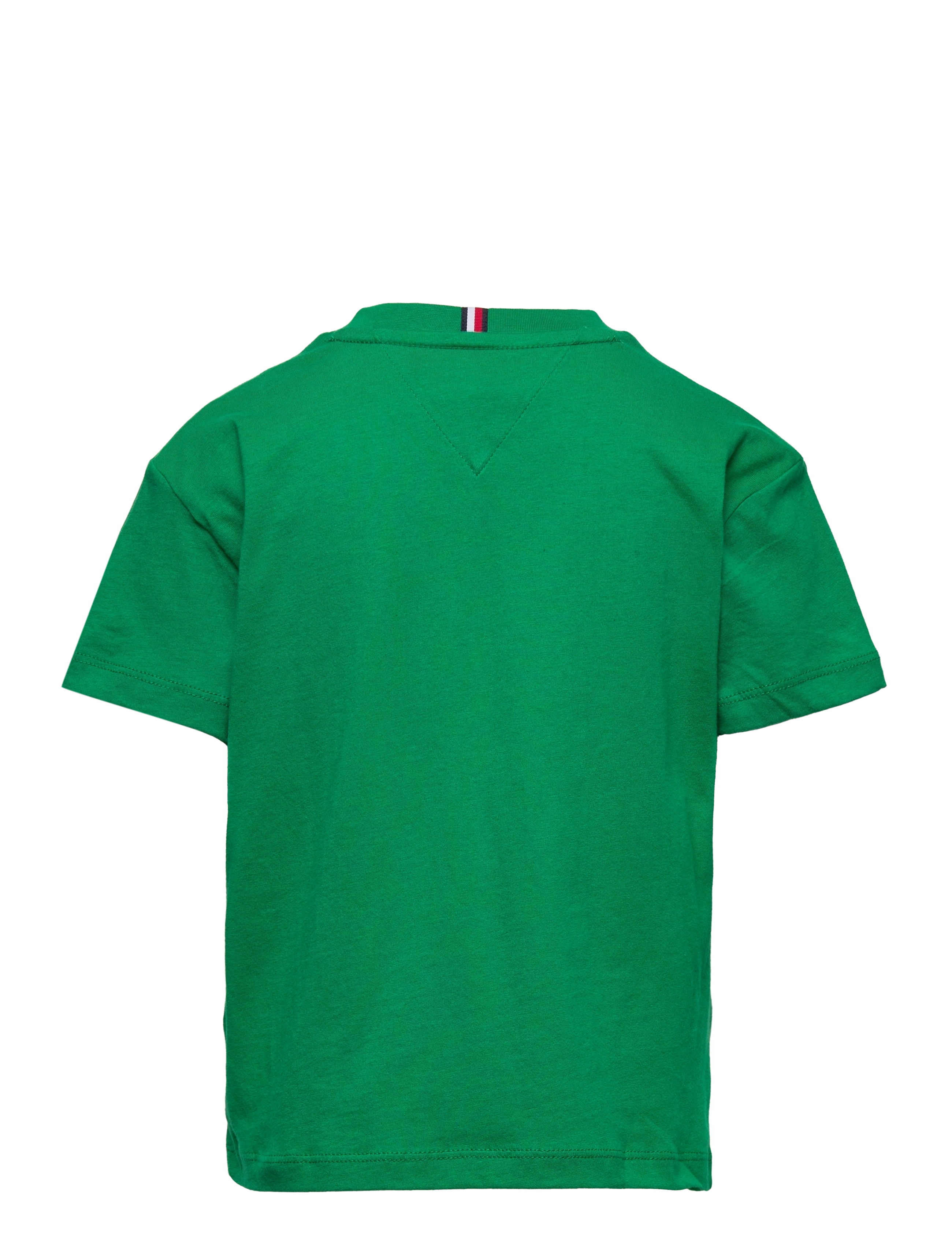 Tommy Hilfiger - CORD APPLIQUE TEE S/S - green malachite - 1