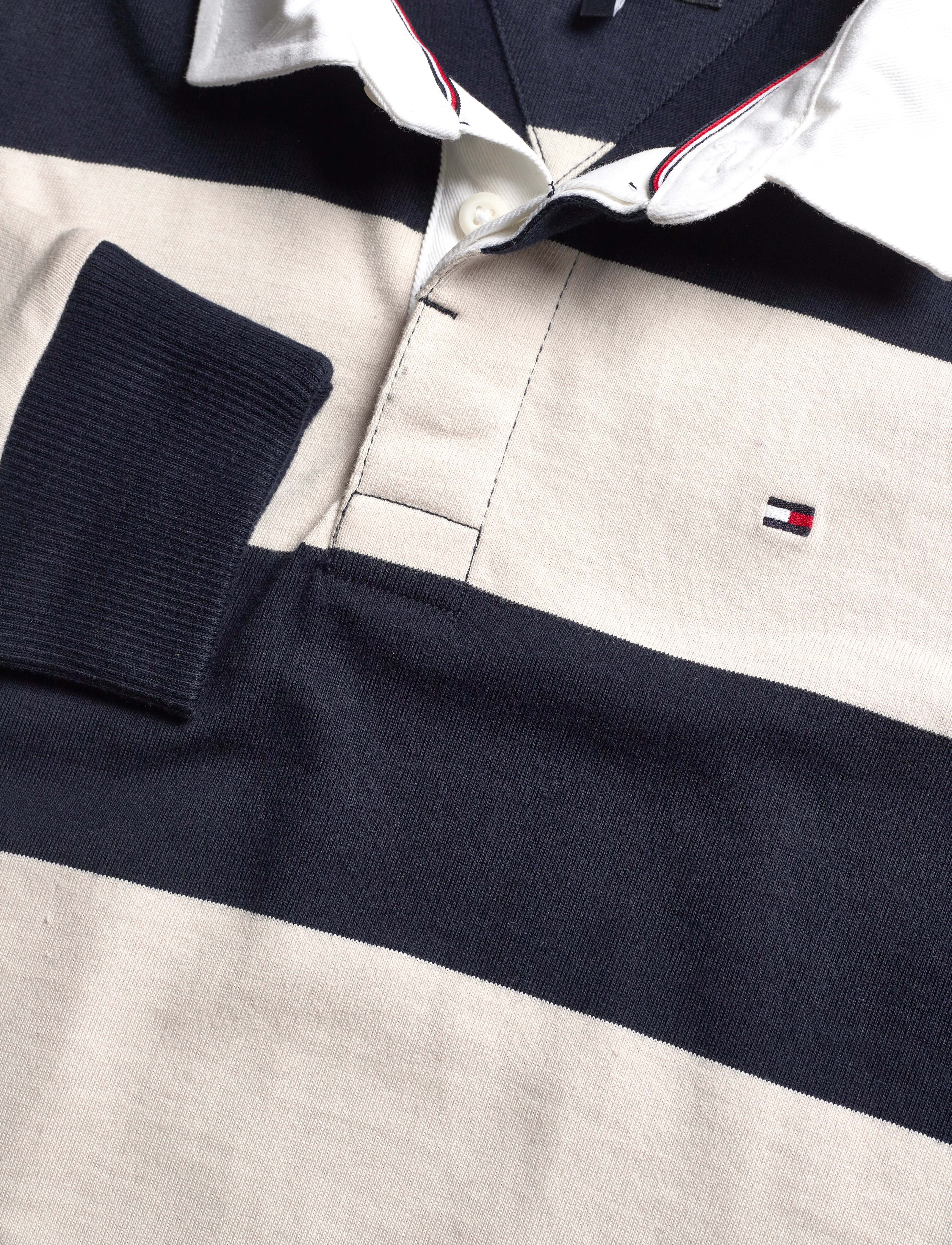 Tommy Hilfiger - RUGBY SWEATSHIRT - desert sky / ivory pedal - 2