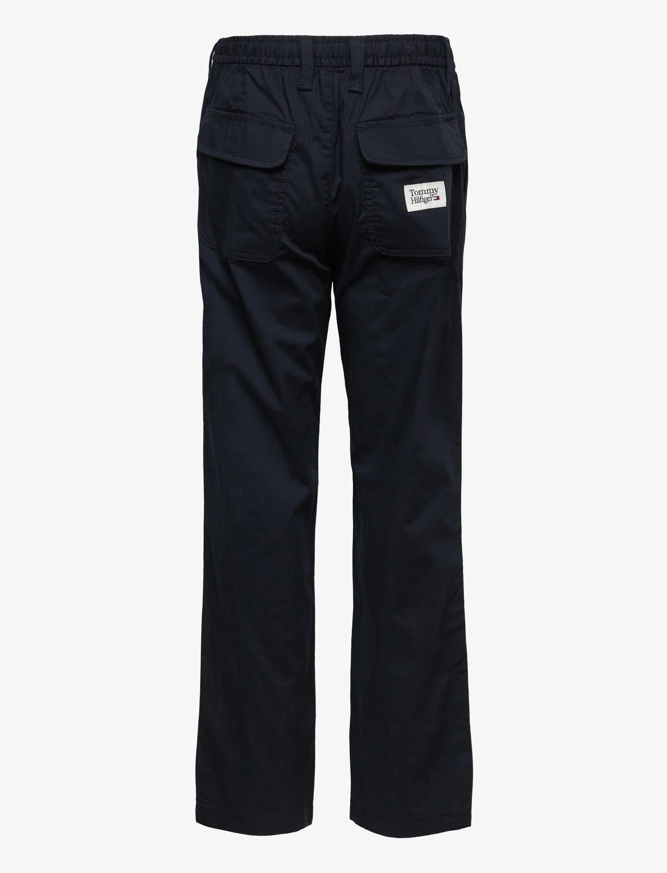 Tommy Hilfiger - POPLIN COMFORT PANTS - sommarfynd - desert sky - 1