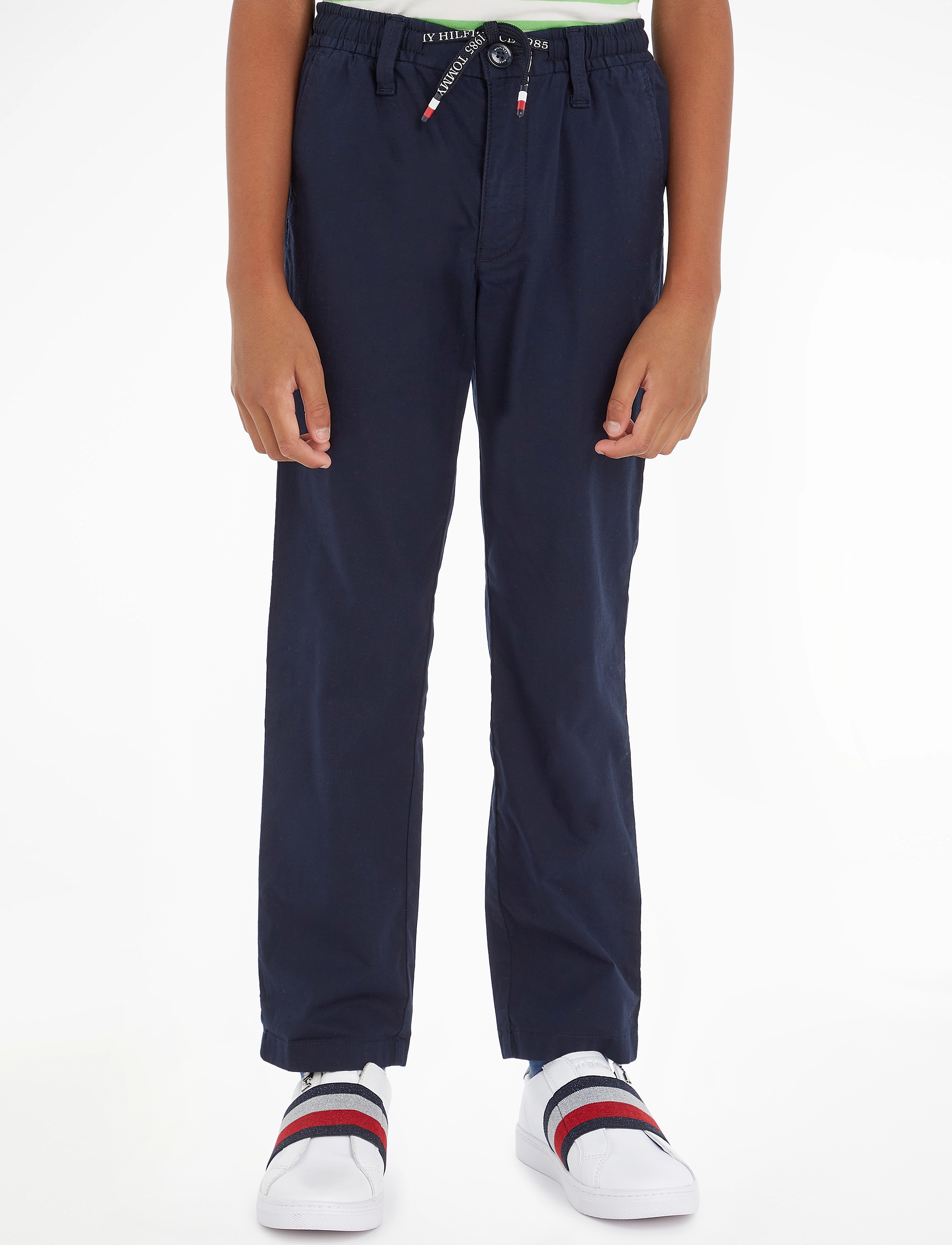 Tommy Hilfiger - POPLIN COMFORT PANTS - desert sky - 2