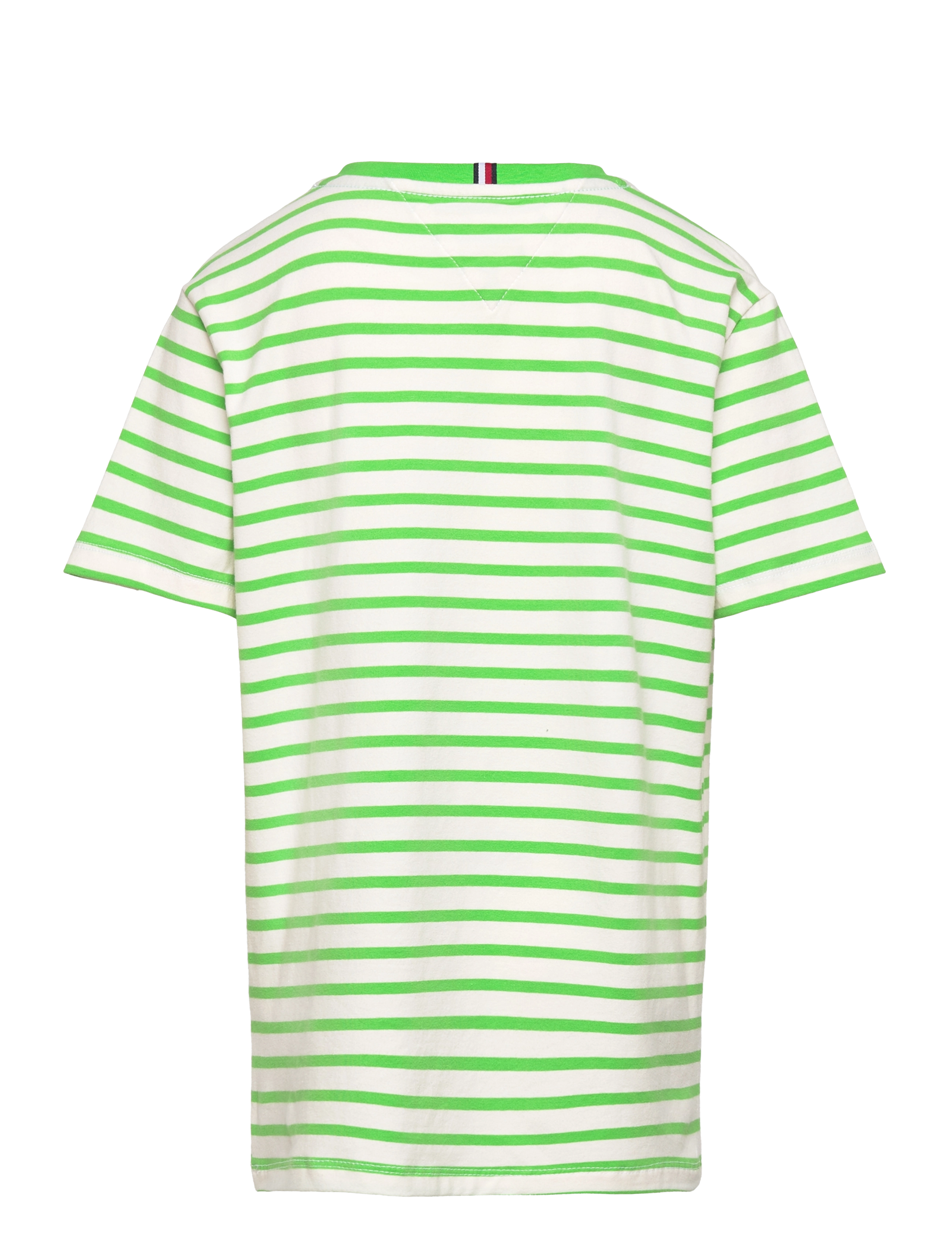 Tommy Hilfiger - BRETON POCKET STRIPE TEE S/S - spring lime - 1