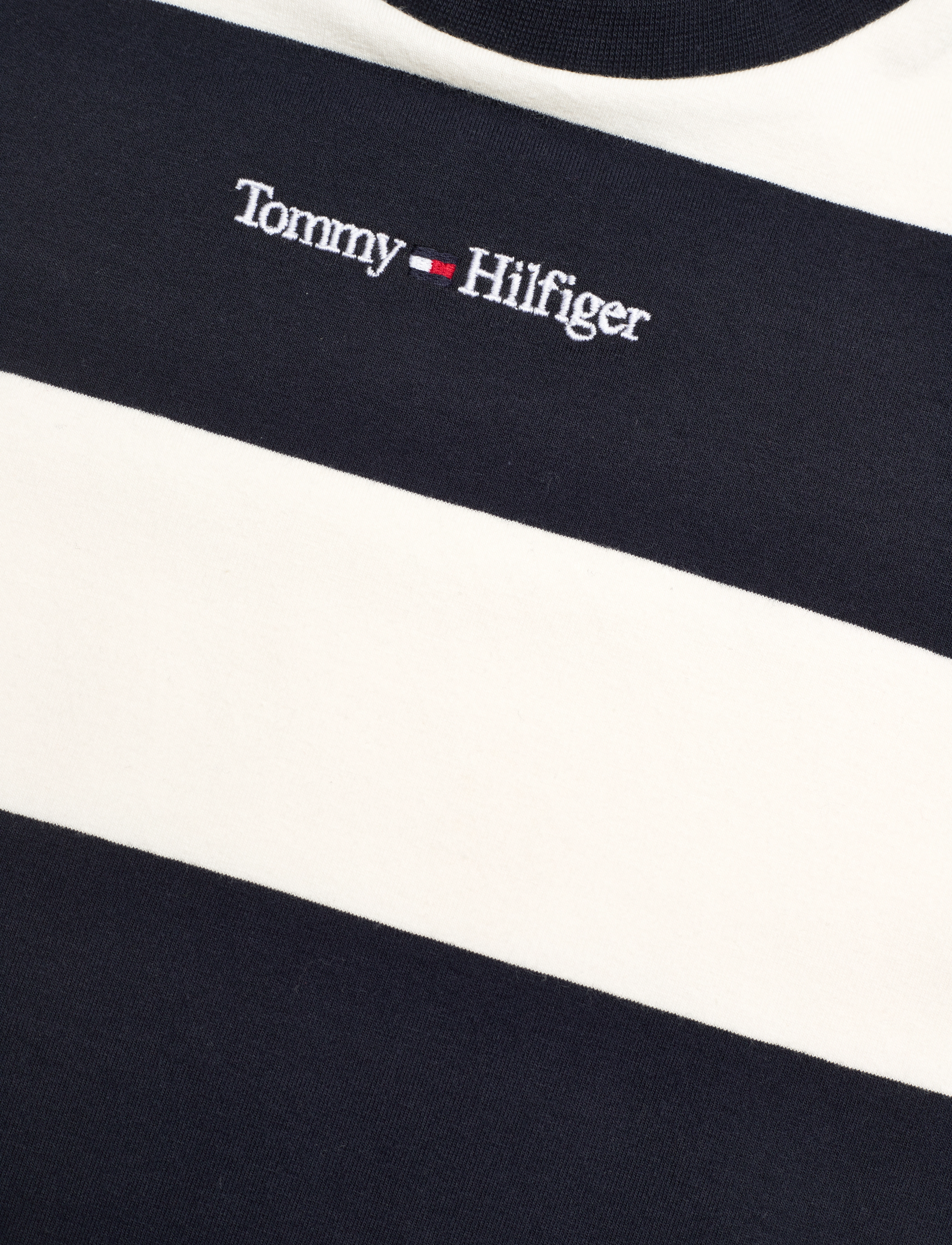 Tommy Hilfiger - BOLD STRIPE LOGO TEE - desert sky - 5