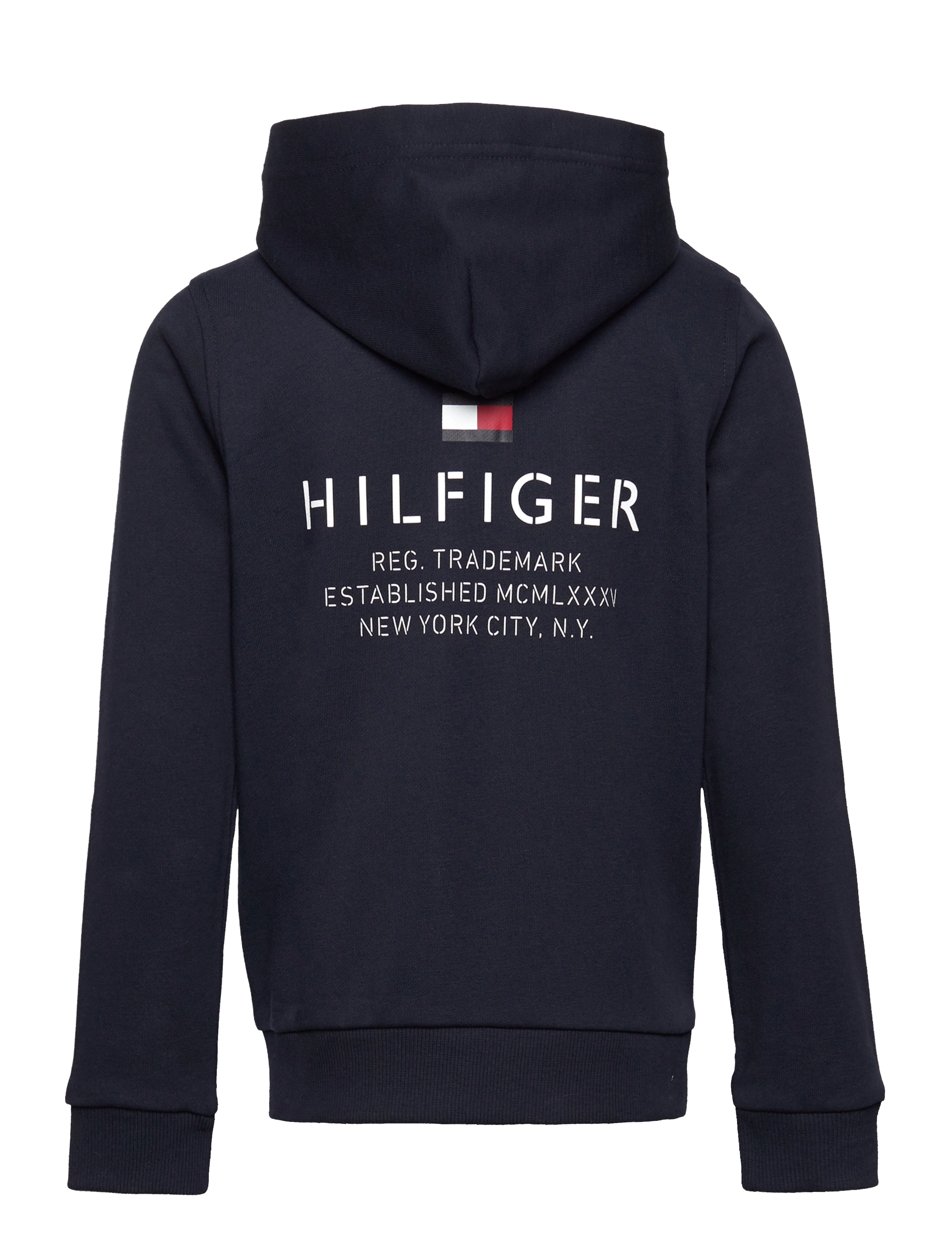 Tommy Hilfiger - TH LOGO HOODIE ZIP TROUGH - desert sky - 1
