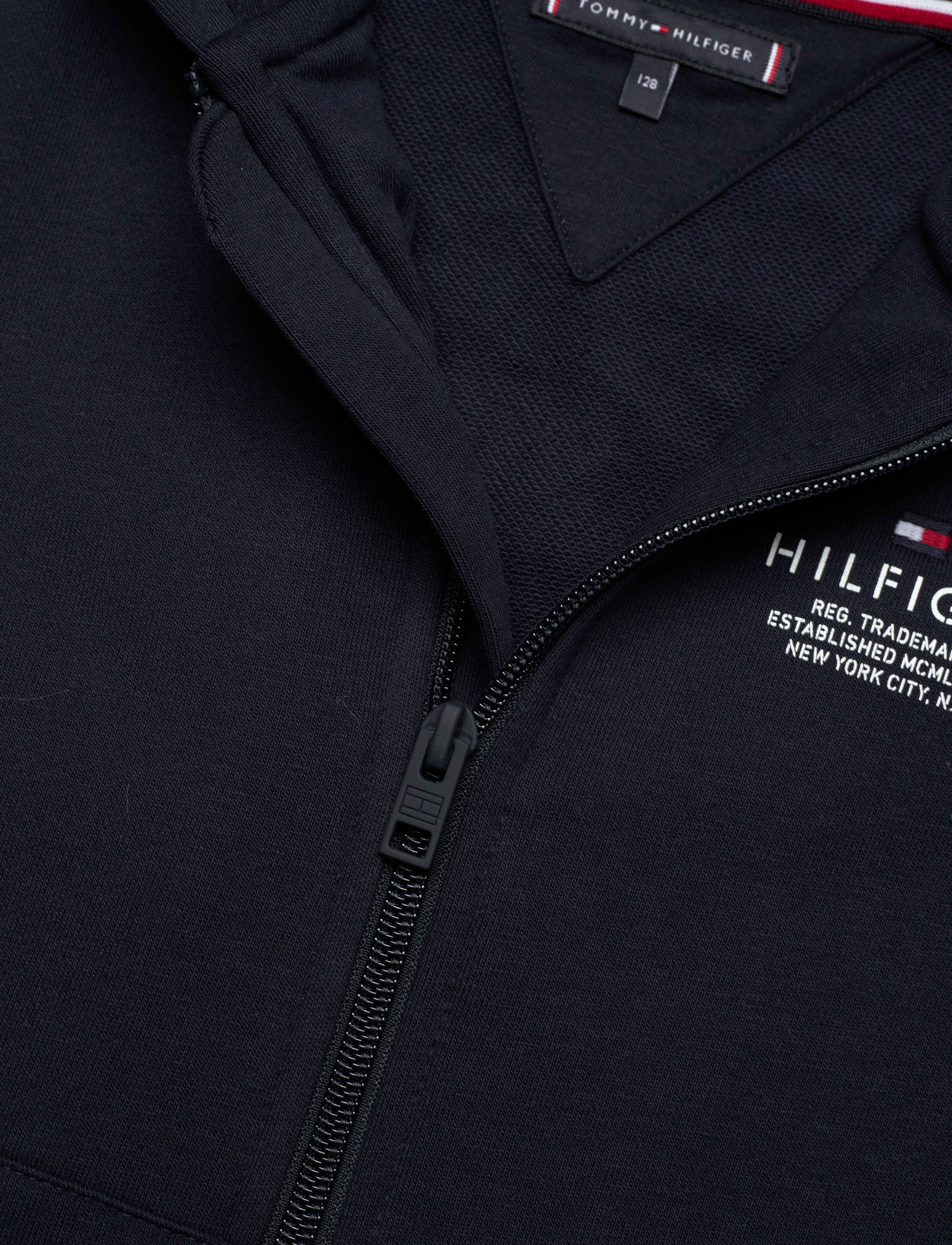 Tommy Hilfiger - TH LOGO HOODIE ZIP TROUGH - desert sky - 2
