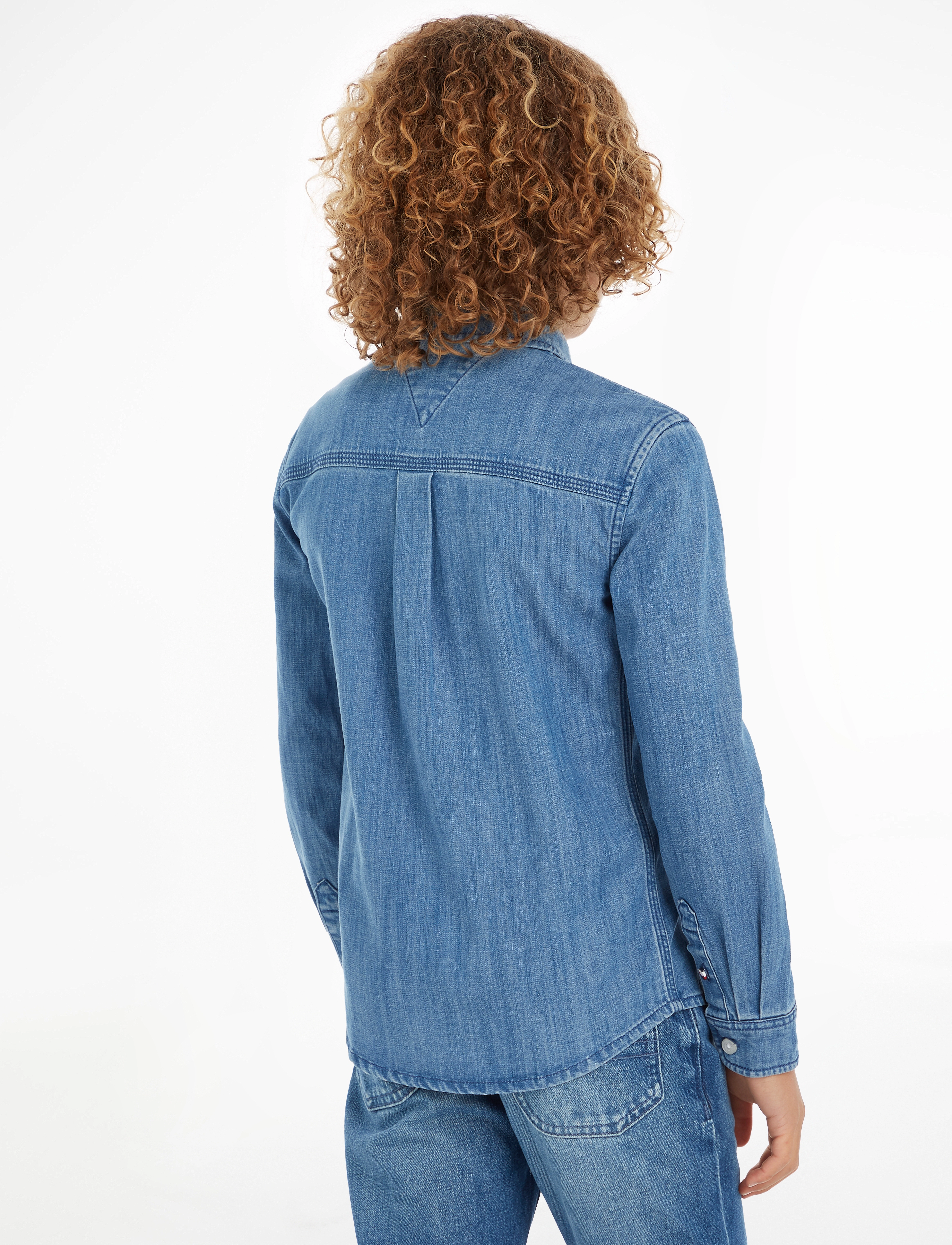 Tommy Hilfiger - DENIM STRETCH SHIRT L/S - denim - 3